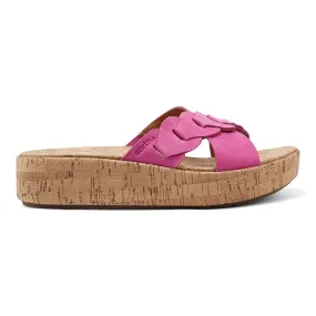 Scotti Casual Slip-on Wedge Platform Sandals Chic Vacation Flats