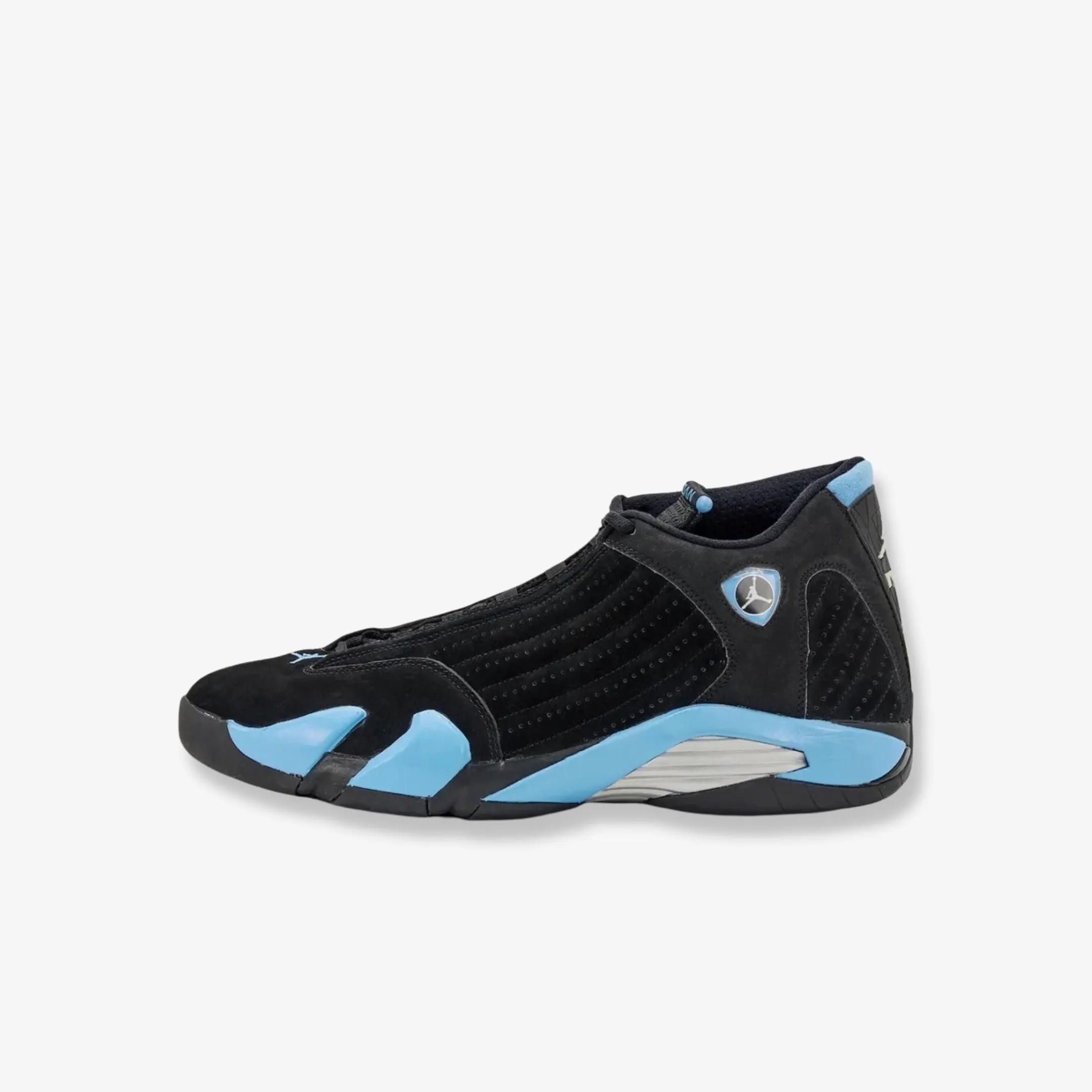 Fashion-forward flair Hybrid Cushioning System Supportive Lining *PRE-ORDER* (GS) Air Jordan 14 Retro 'Black / UNC University Blue' (2026)