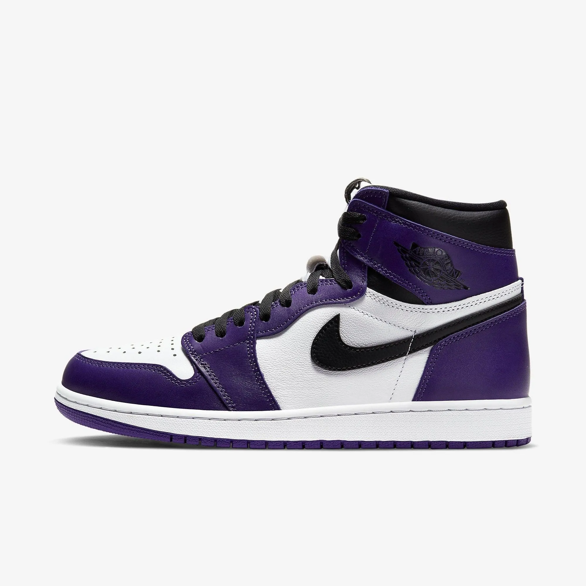 Foot Stability (Men's) Air Jordan 1 Retro High OG 'Court Purple 2.0' (2020) 555088-500