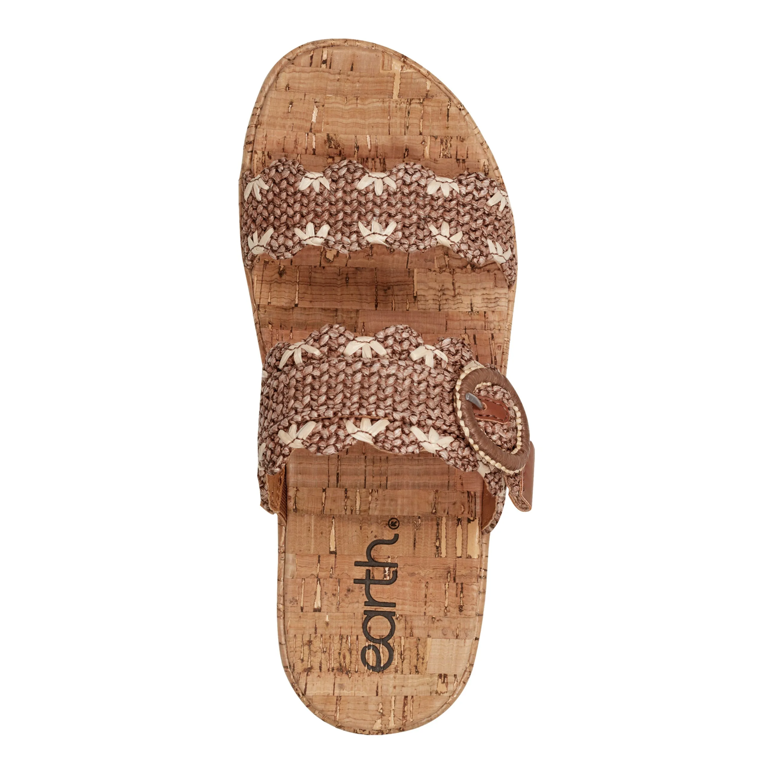 Cushioned Straps Fast Fit Subtle Slip-on Casual Platform Wedge Sandals