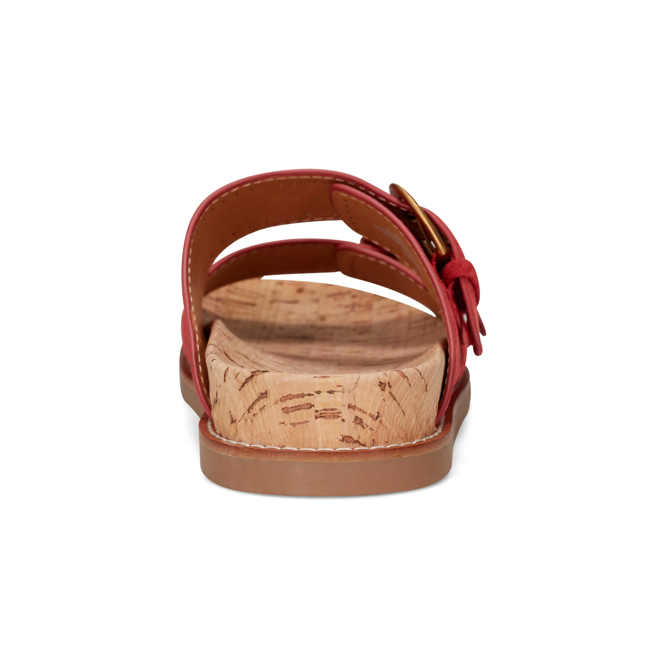 Breathable Material easy move Francii Round Toe Casual Slip-on Flat Sandals