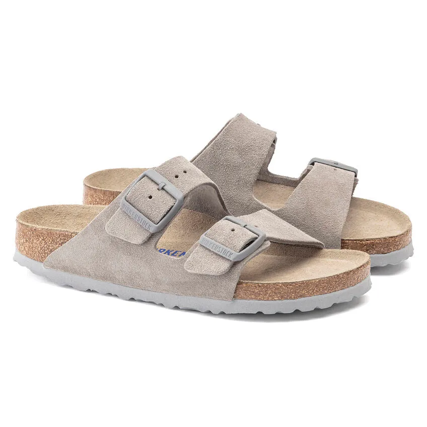 Arizona | Soft Footbed | Suede | Stone Coin Daily Casual