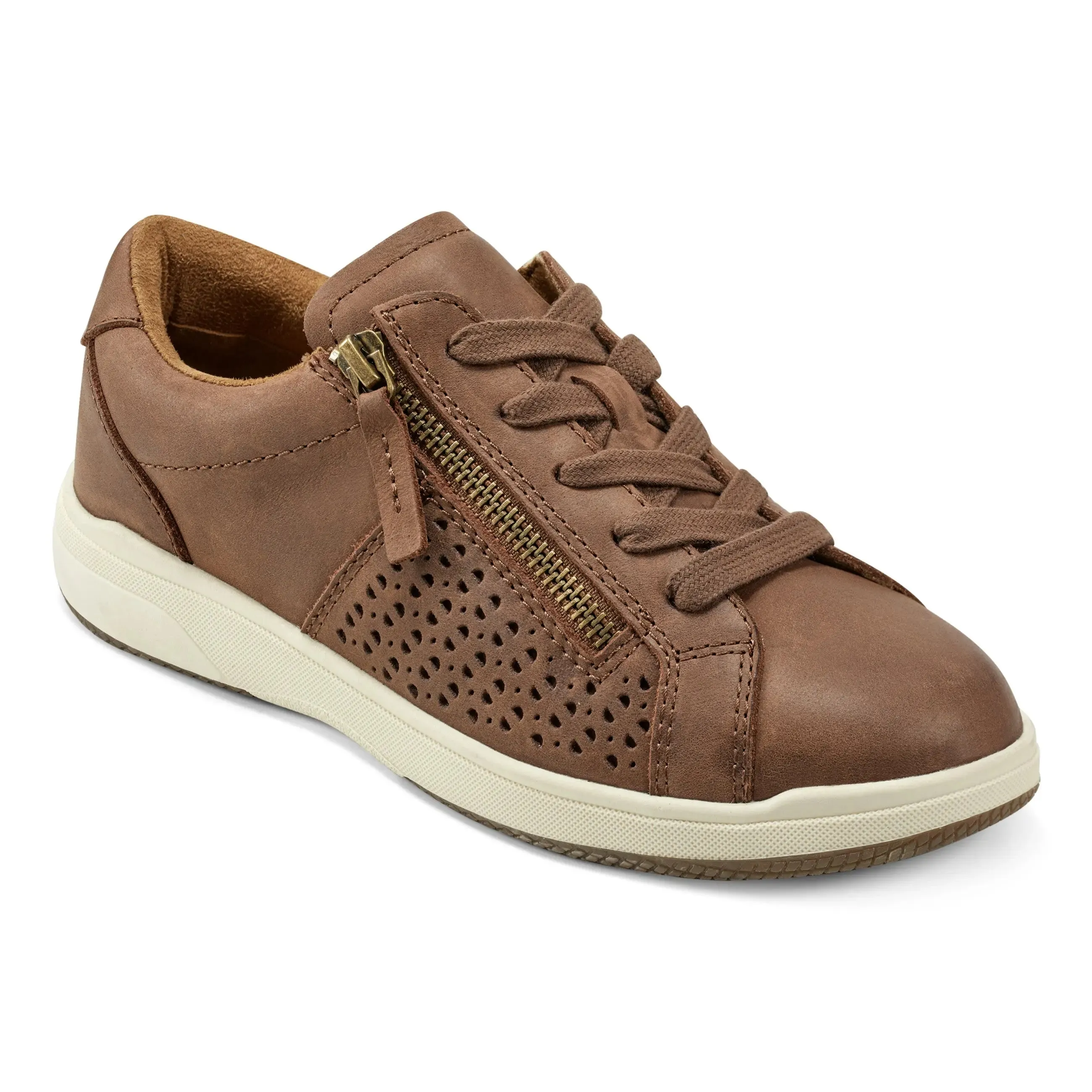 All-Season Footwear Netta Round Toe Casual Lace-up Sneakers