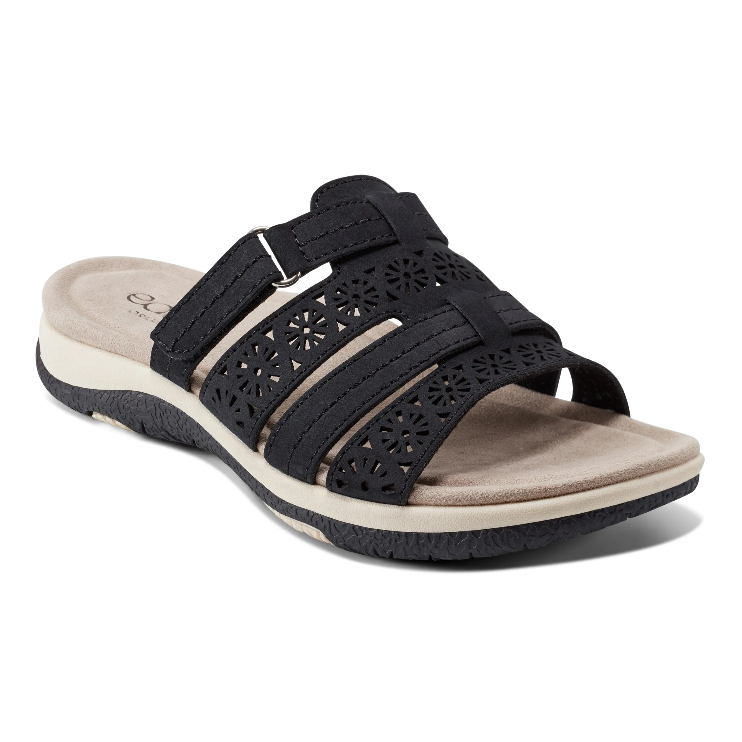 festival look Soft Step Sinci Square Toe Slip-on Casual Sandals