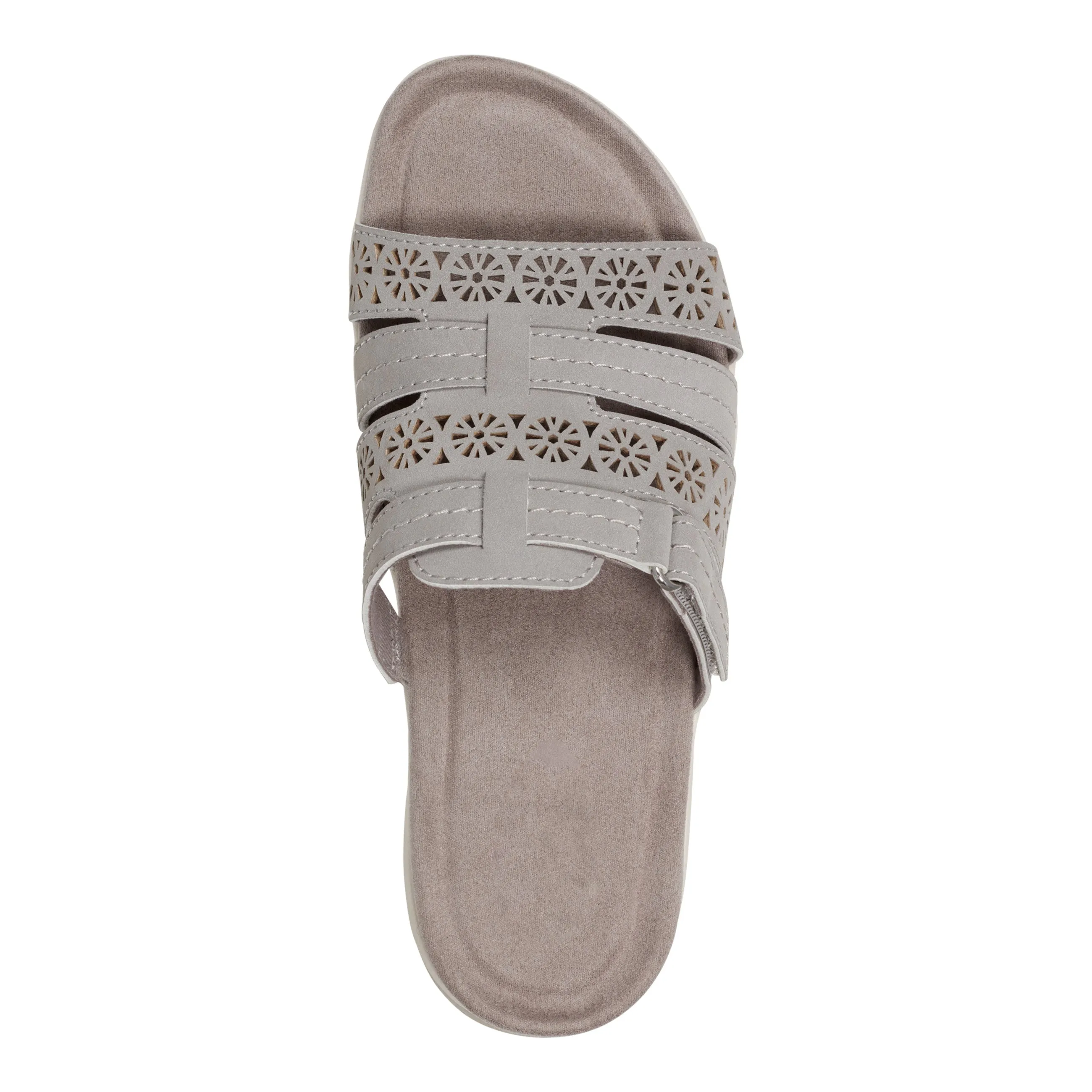 Sinci Square Toe Slip-on Casual Sandals Toe Space