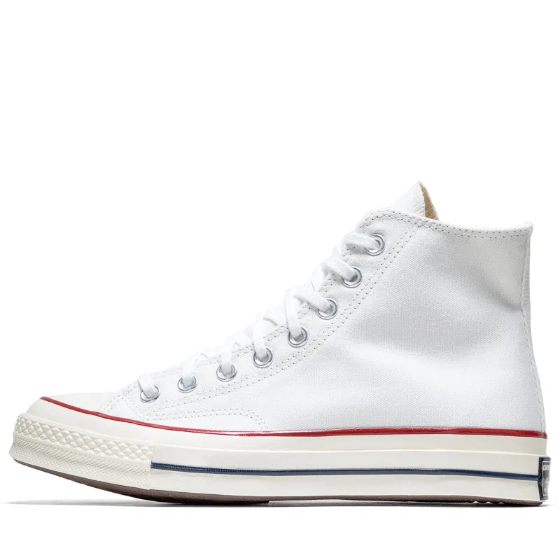 Swift Glide Converse Chuck 70 Hi - White/Garnet