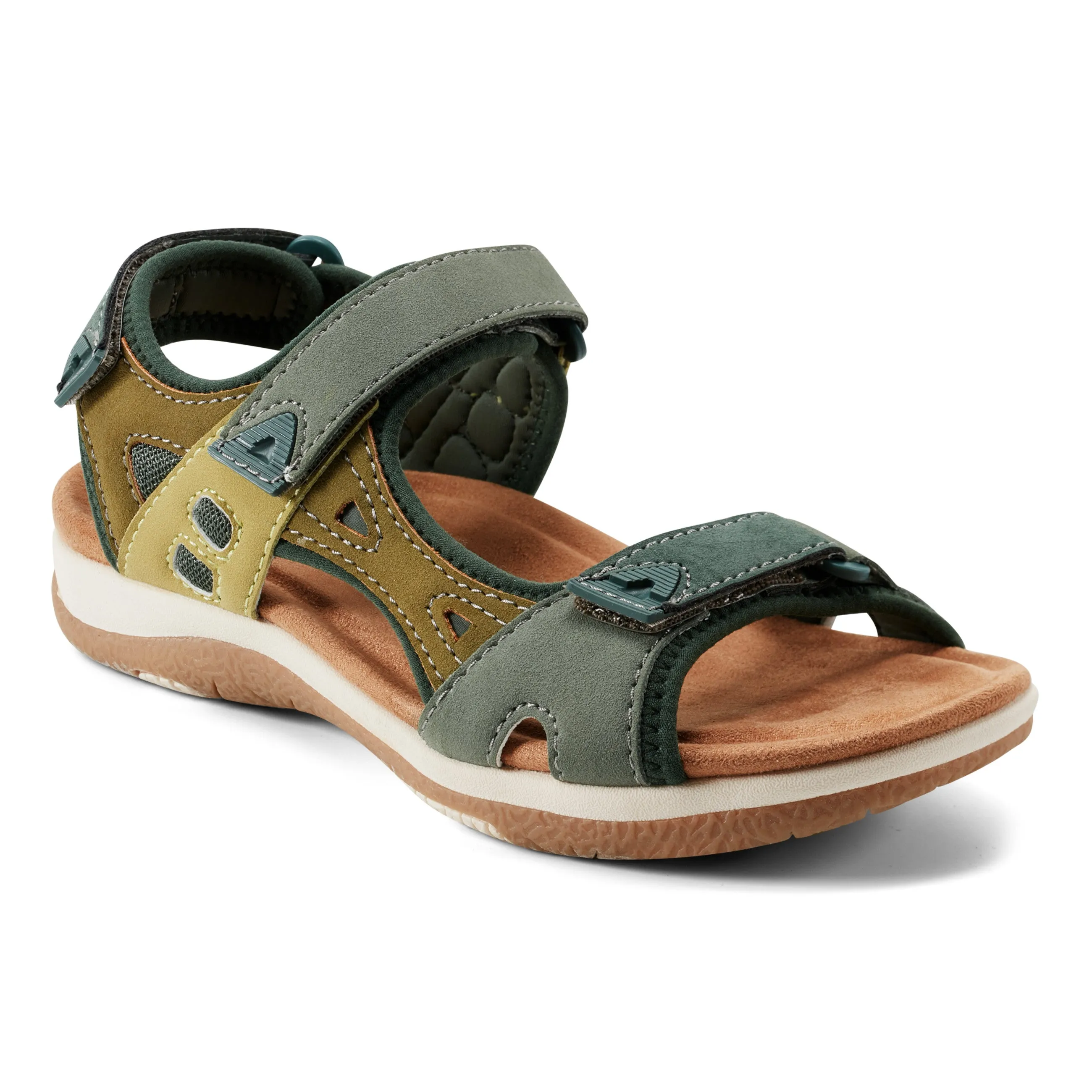 High Quality Skylar Round Toe Lightweight Casual Flat Sandals