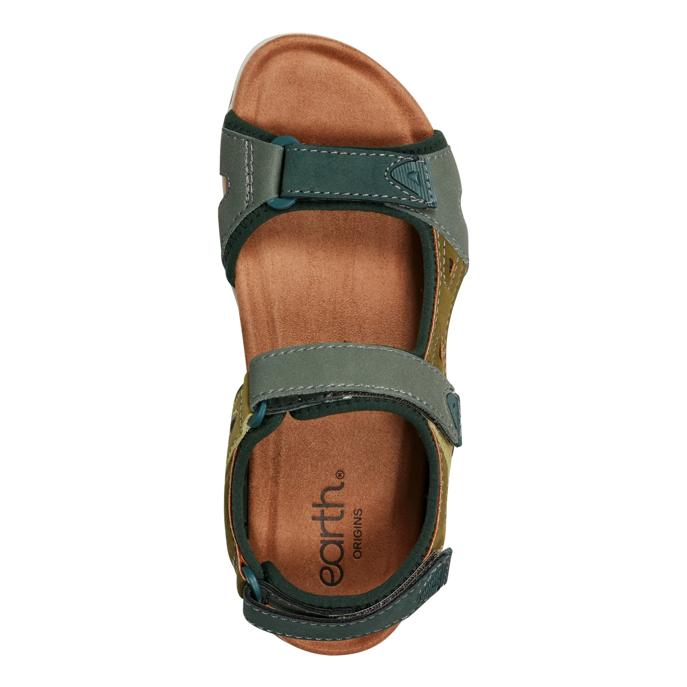 Skylar Round Toe Lightweight Casual Flat Sandals Comfy Feel