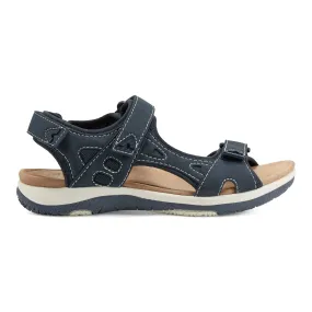 Skylar Round Toe Lightweight Casual Flat Sandals At-Home Style