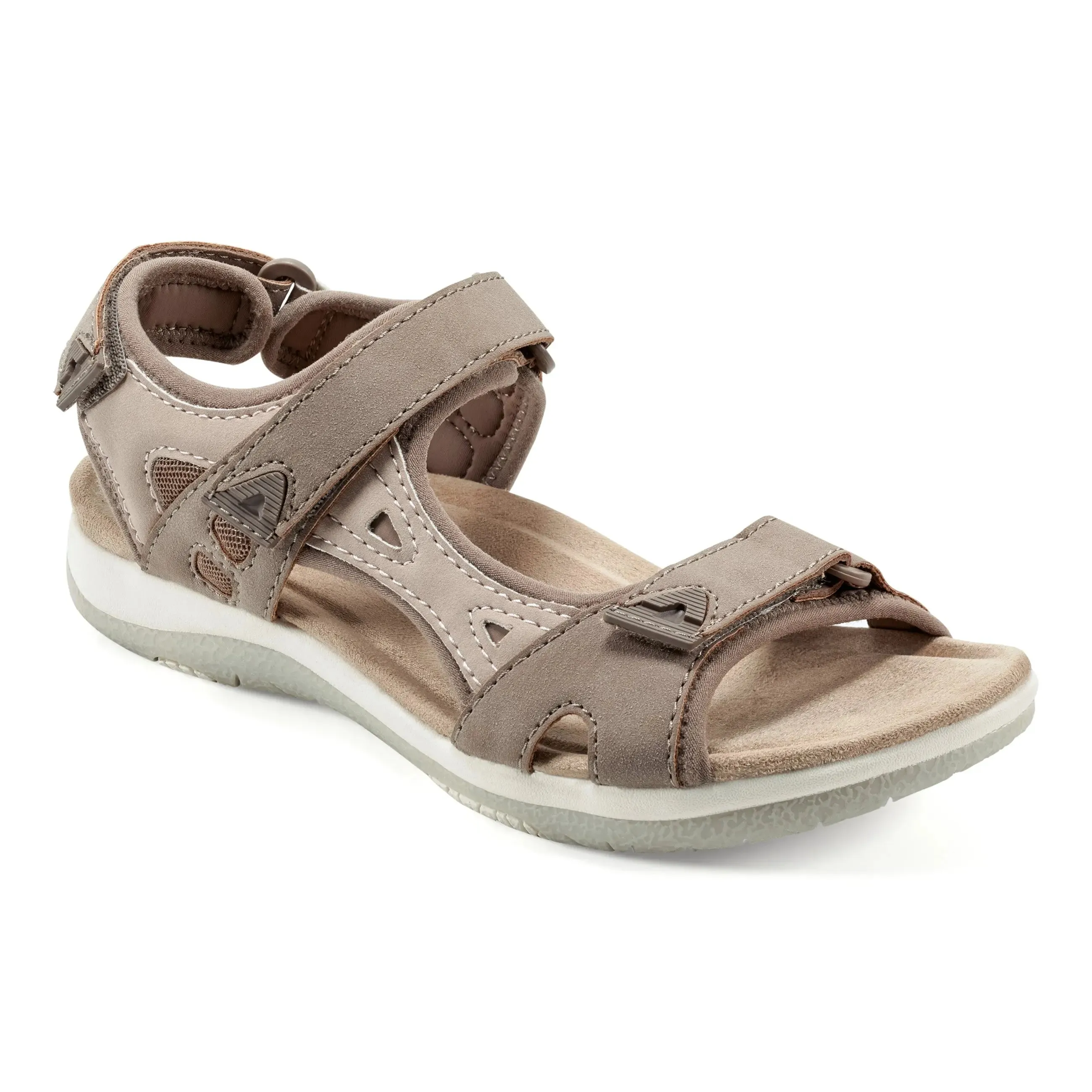 Beach Fun Skylar Round Toe Lightweight Casual Flat Sandals