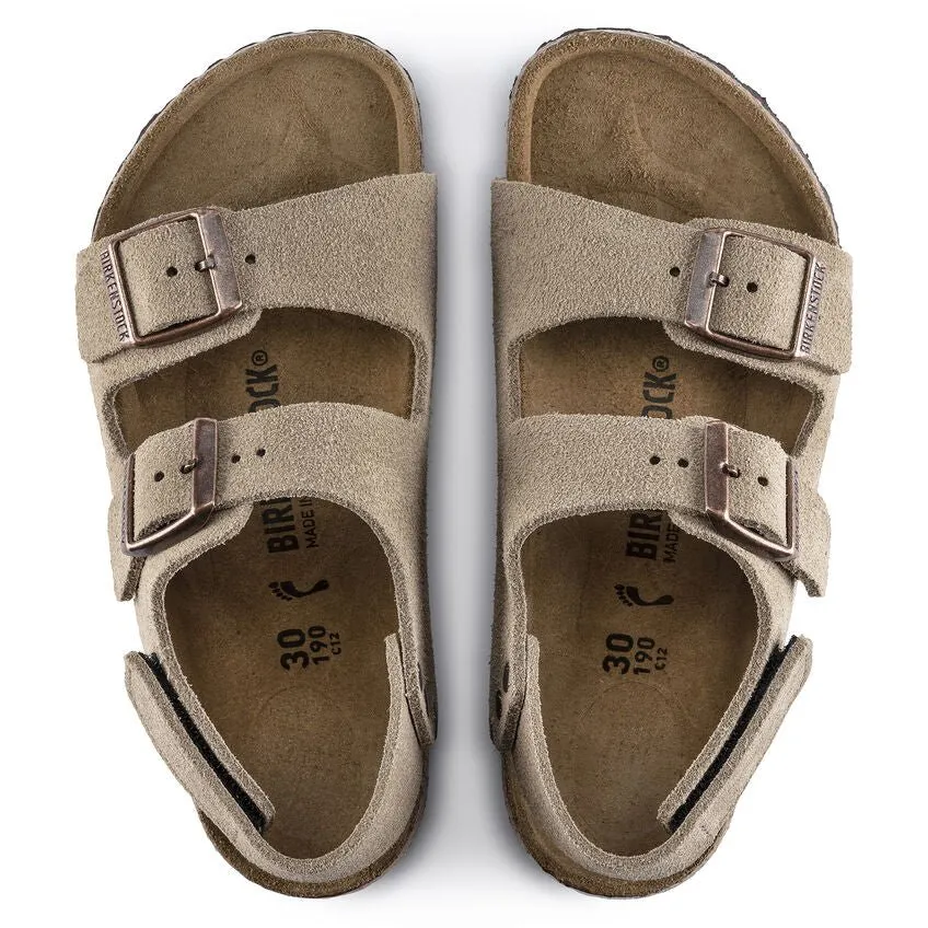 Milano | Kids | Suede | Taupe Smooth Finish
