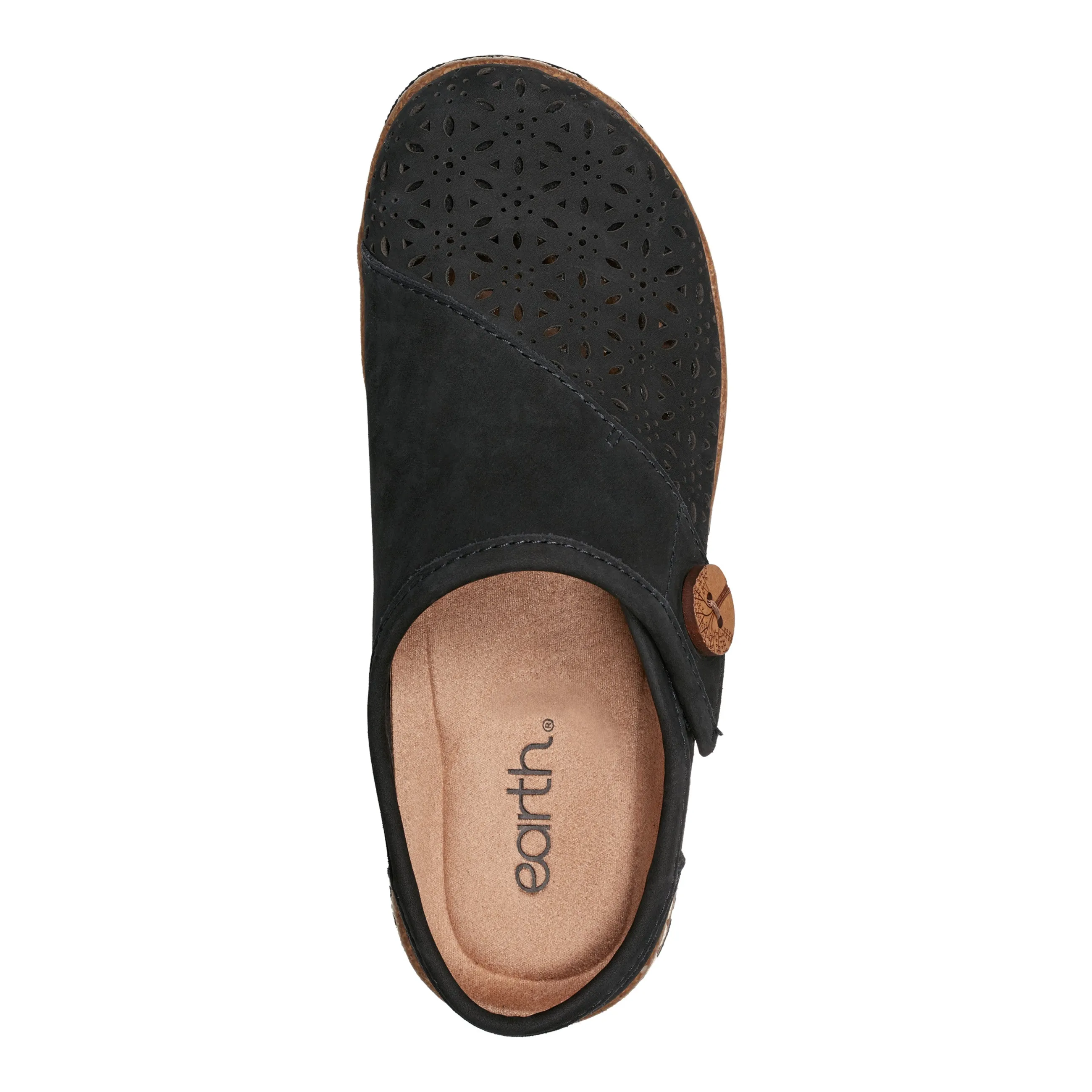 Erinn Round Toe Casual Slip-on Flat Clogs Waxed Laces