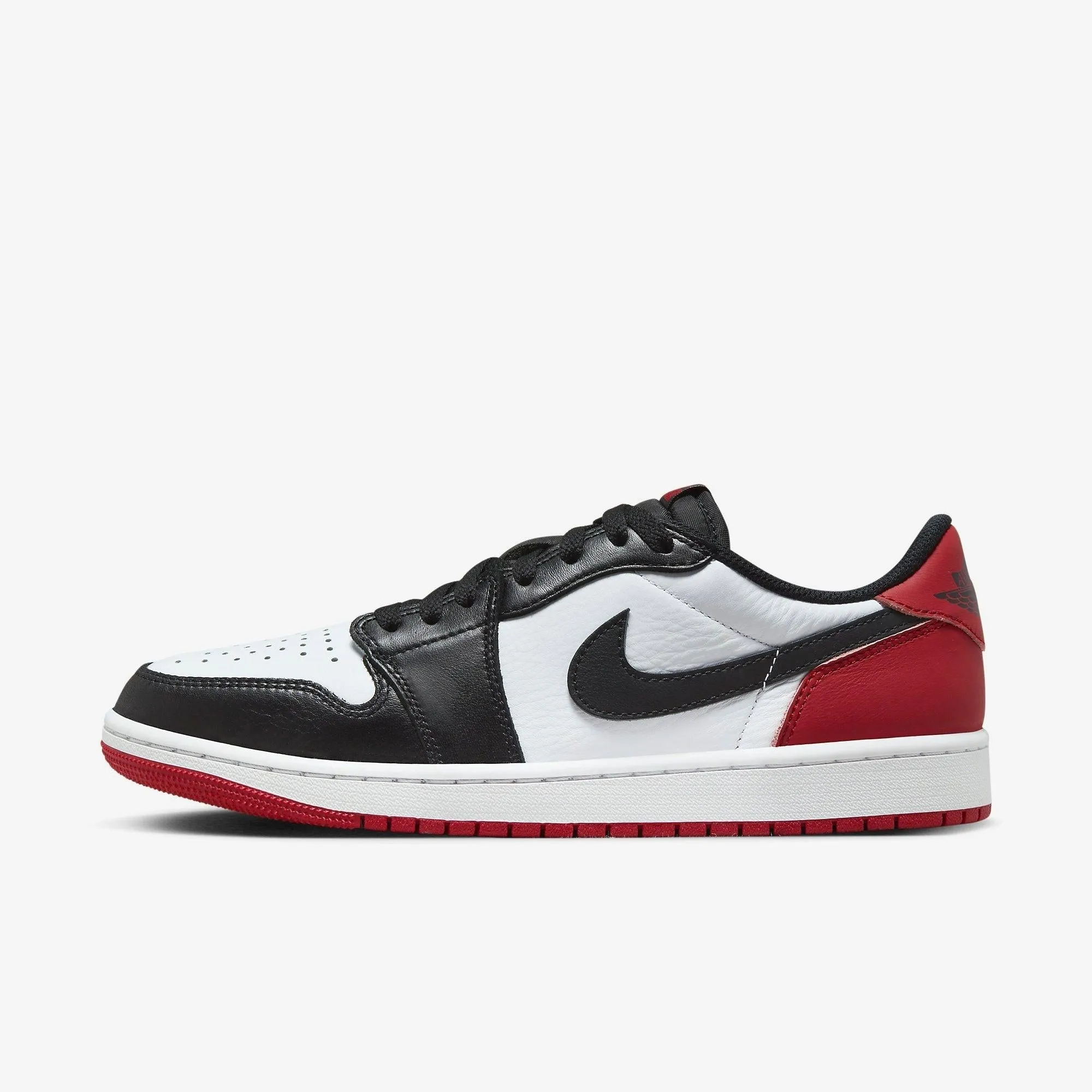 Fit Comfort Seamless Upper Engineering (Men's) Air Jordan 1 Retro Low OG 'Black Toe' (2023) CZ0790-106