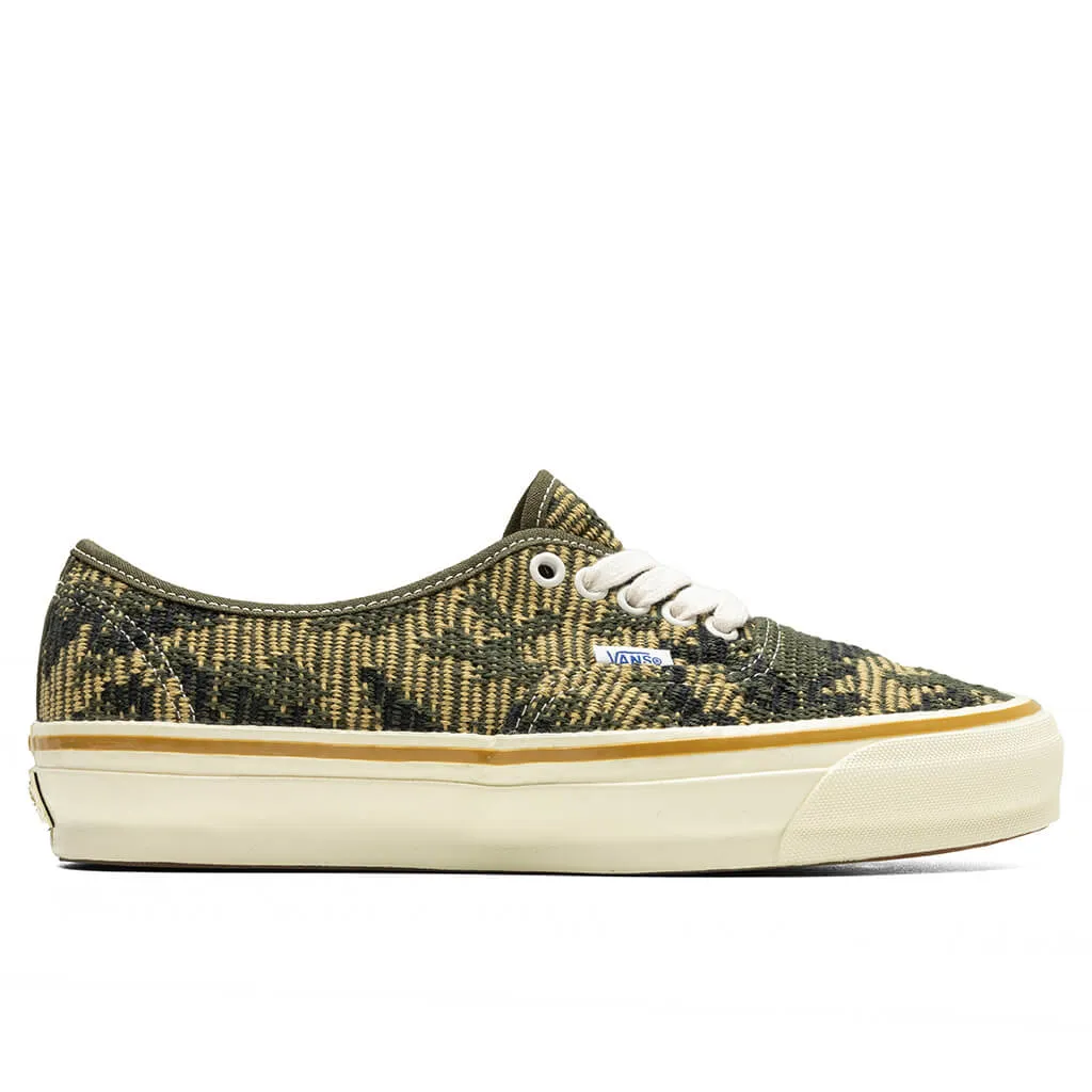 Japan Neat Vans Premium Authentic Shoe Antique Gold / Green VN000D5K18S
