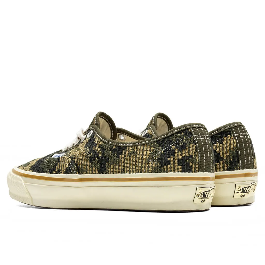 French Soft Heat Guard Vans Premium Authentic Shoe Antique Gold / Green VN000D5K18S