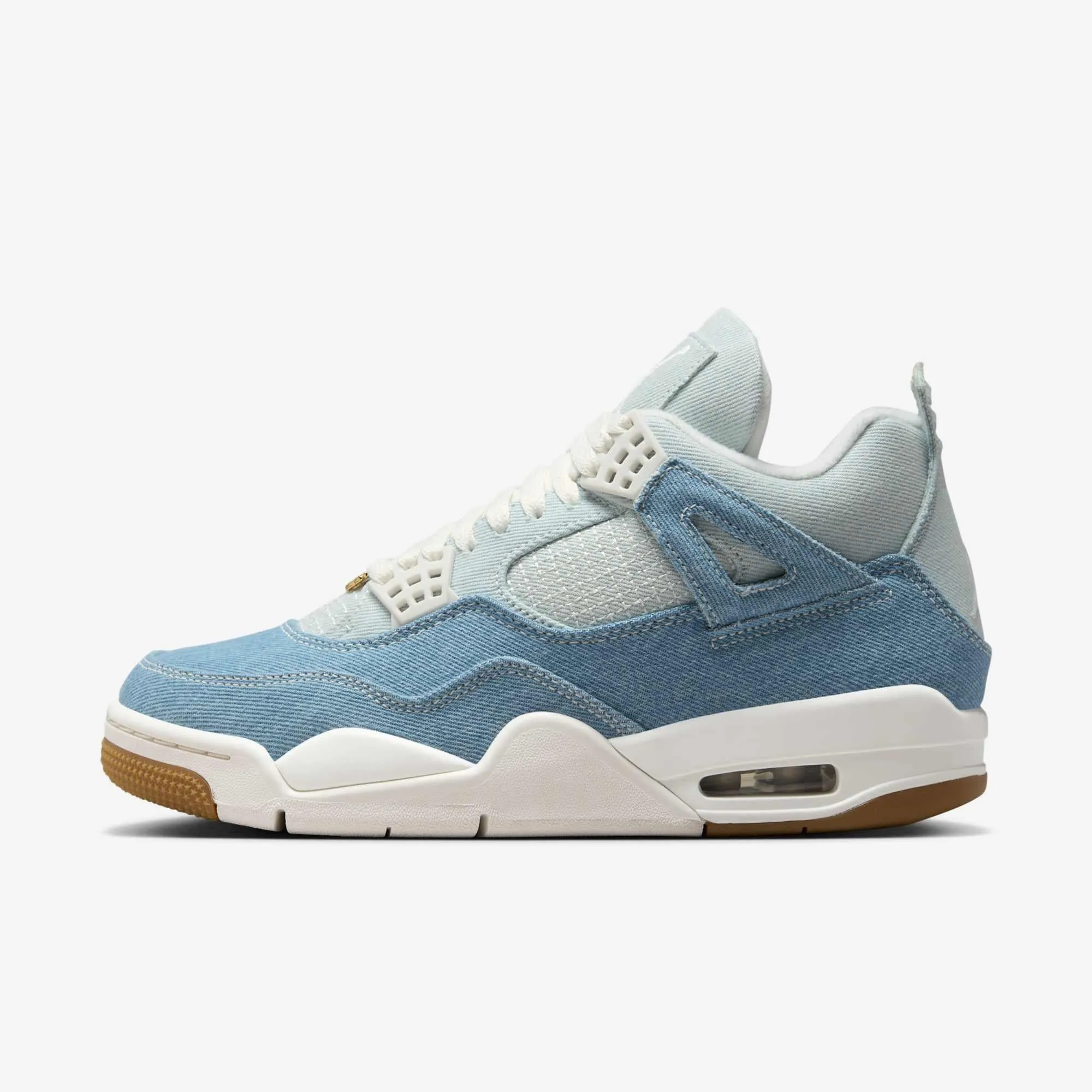 Velcro straps Responsive Support (Women's) Air Jordan 4 Retro TEX 'Denim / Worn Blue' (2025) IB6716-100
