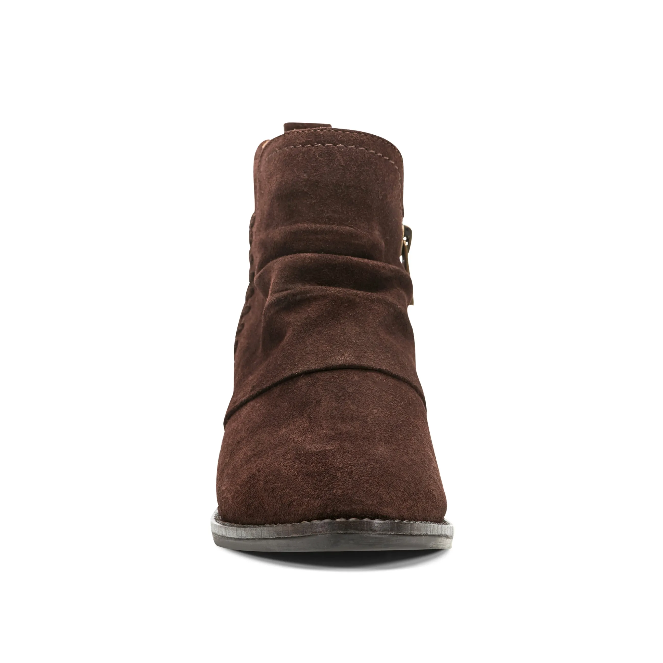 Chandy Ruched Booties Fashionable Comfort Desert Wear