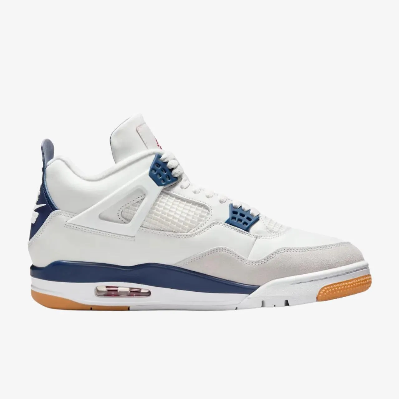 (Men's) Air Jordan 4 Retro SP x Nike SB 'Navy Blue' (2025) DR5415-100 Ultra-modern Rockered Sole TPROutsole