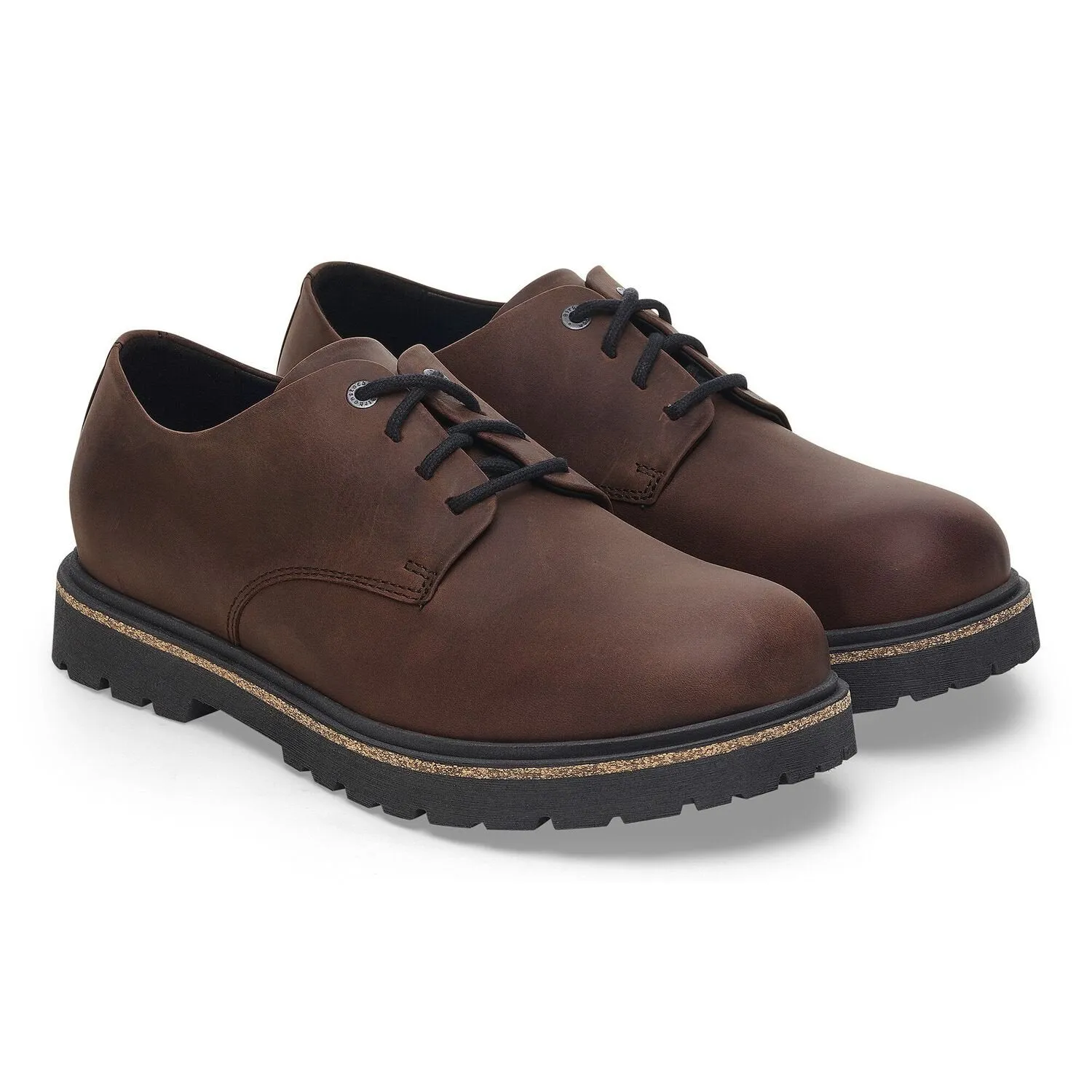 Highwood Low Lace | Men | Oiled Leather | Habana Brown Timeless Fashion