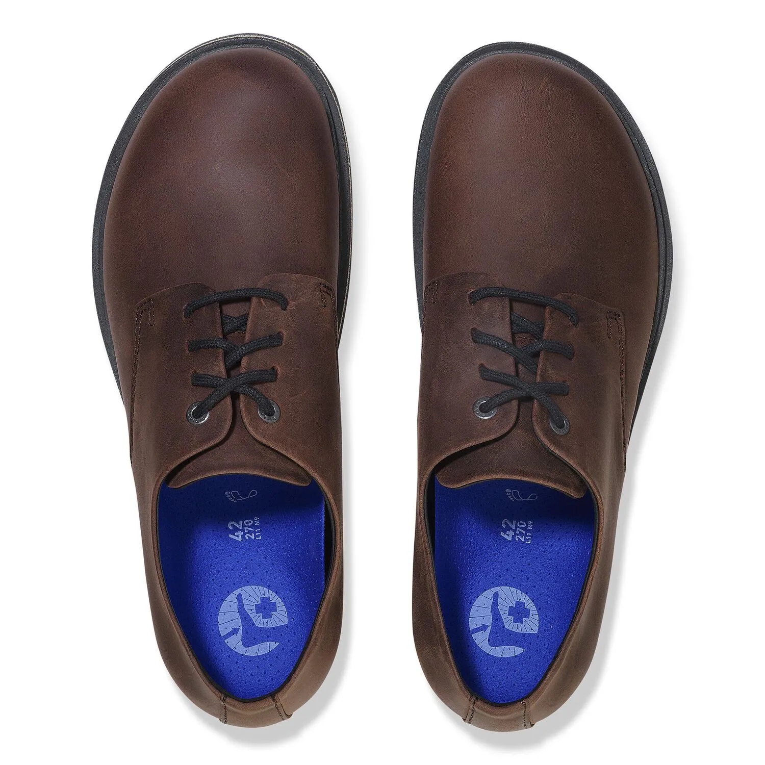 Highwood Low Lace | Men | Oiled Leather | Habana Brown Stylish