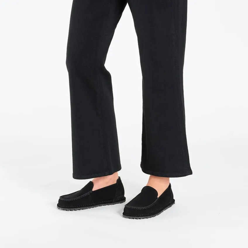 Utti Slip On | Women | Suede | Black Winter Adventure Look City Glam