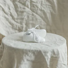 Tech Knit Night Glow Soft Soled Oxford - White