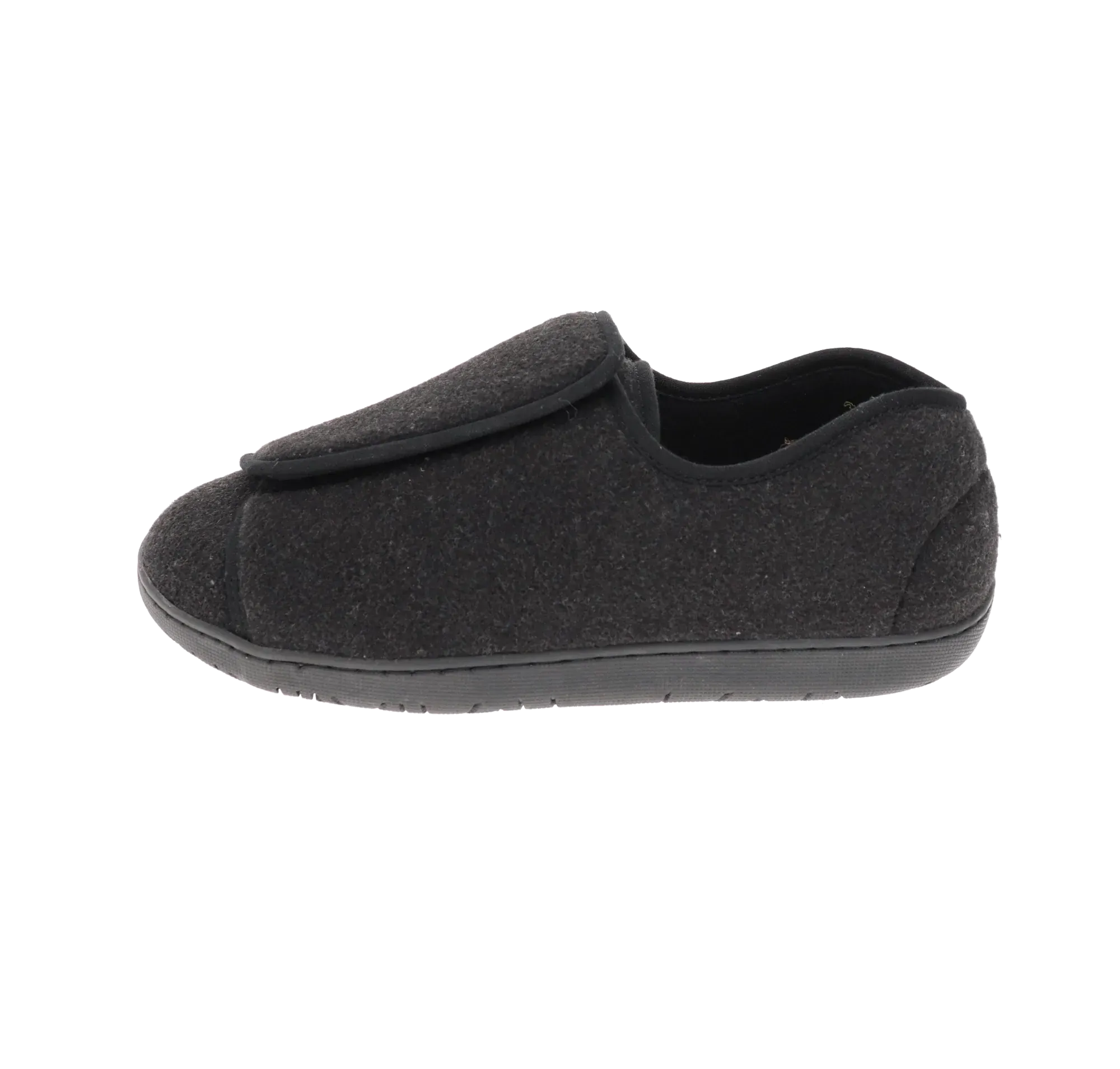 Nurse 2 Black Wool Slipper Flexible Materials
