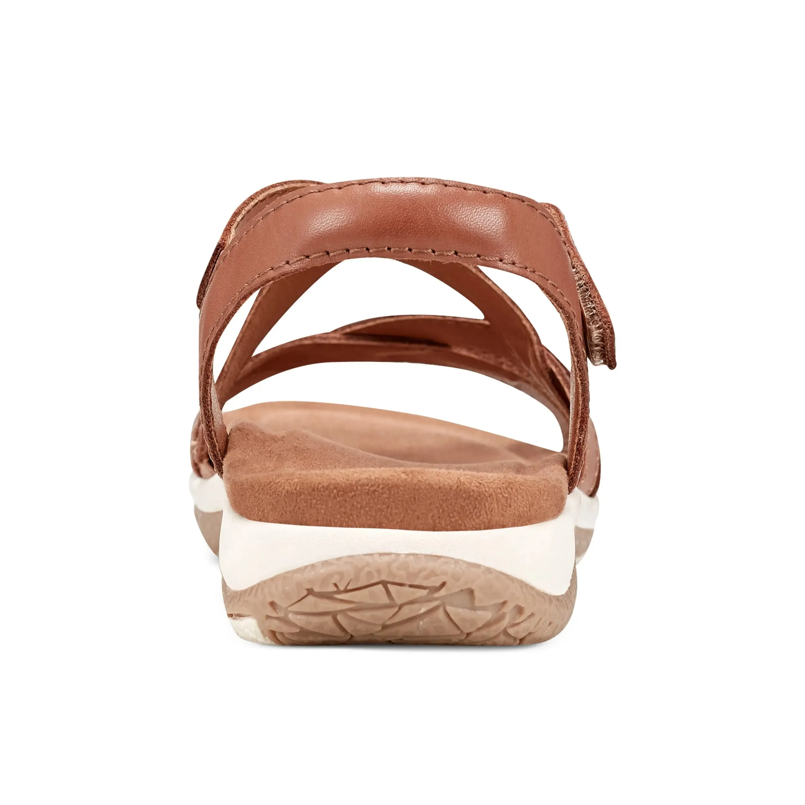 Durable Travel Footwear Shore Play Sterling Casual Strappy Round Toe Flat Sandals