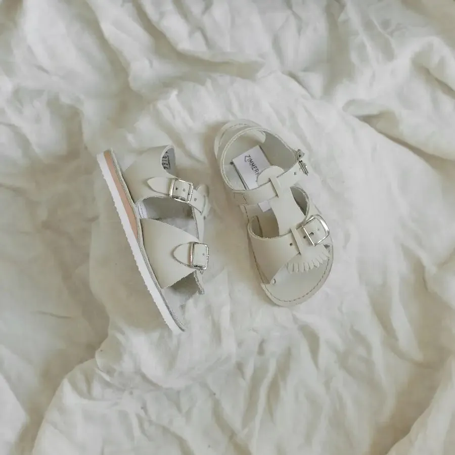 Stevie Sandal - Beige Foot-Friendly Design