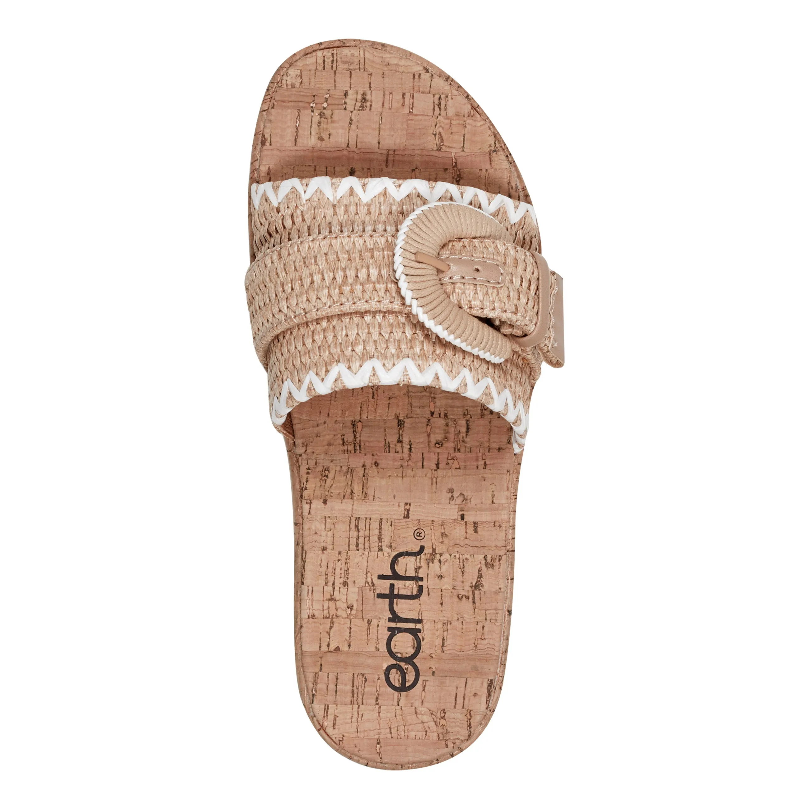 Samsy Casual Slip-on Wedge Platform Sandals Chic Open-toe Shoes