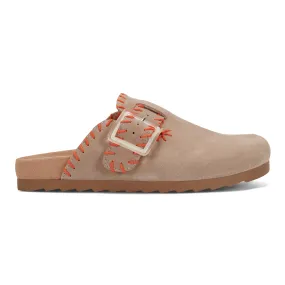 Comfortable Slip-Ons Italian Craftsmanship Gena Round Toe Slip-on Flat Casual Clogs