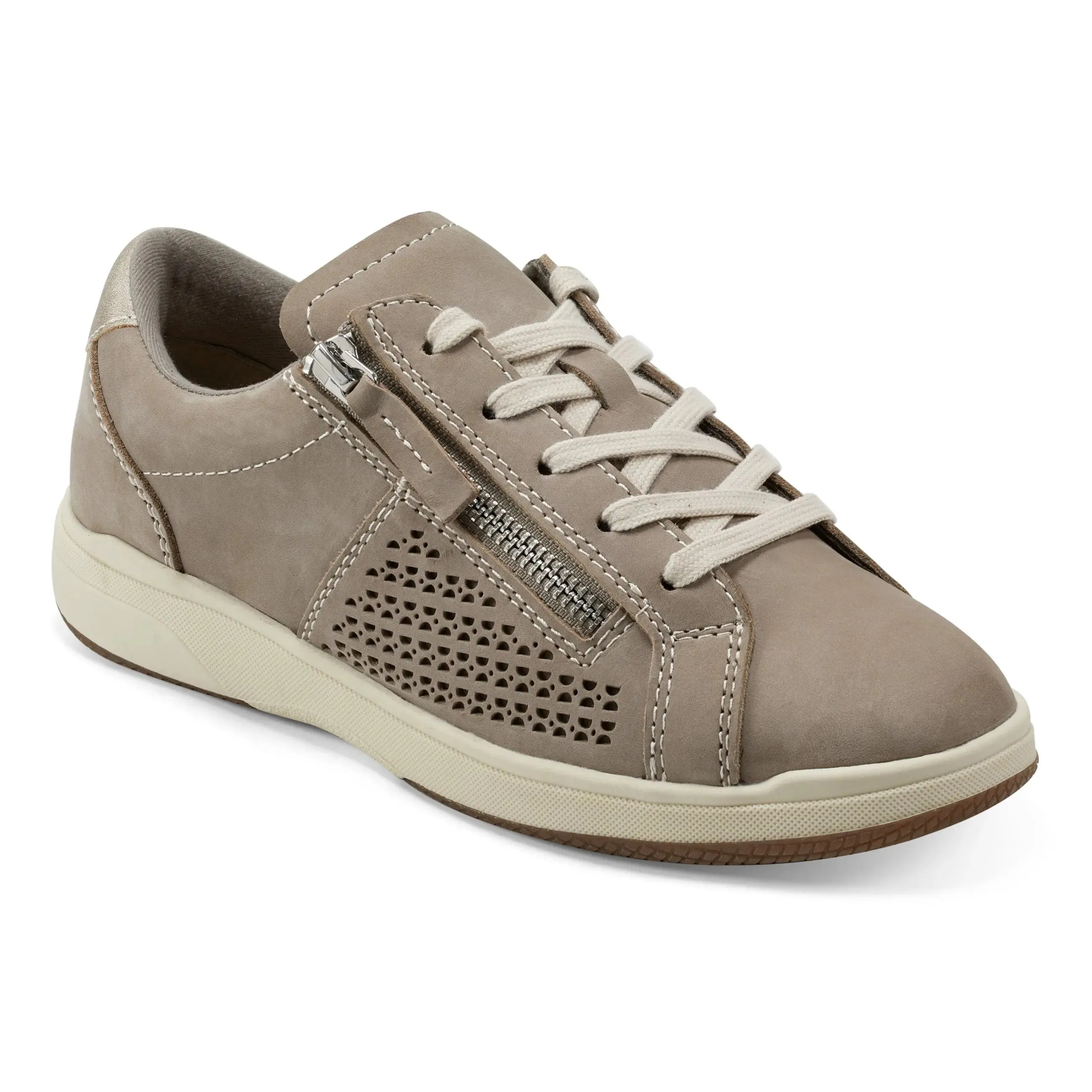 Comfortable fit Netta Round Toe Casual Lace-up Sneakers