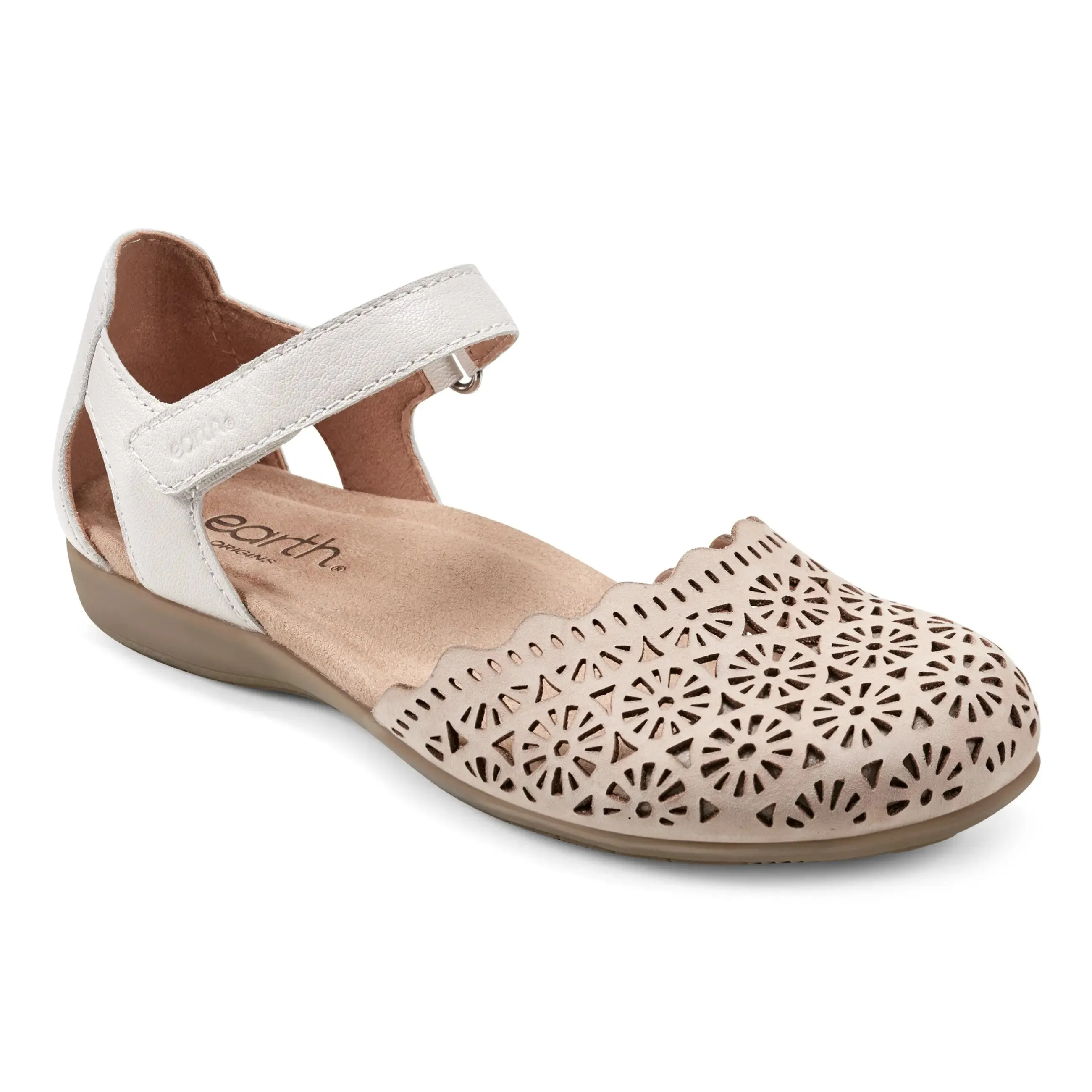 Heritage Vibe Bronnie Casual Slip-On Perforated Sandals