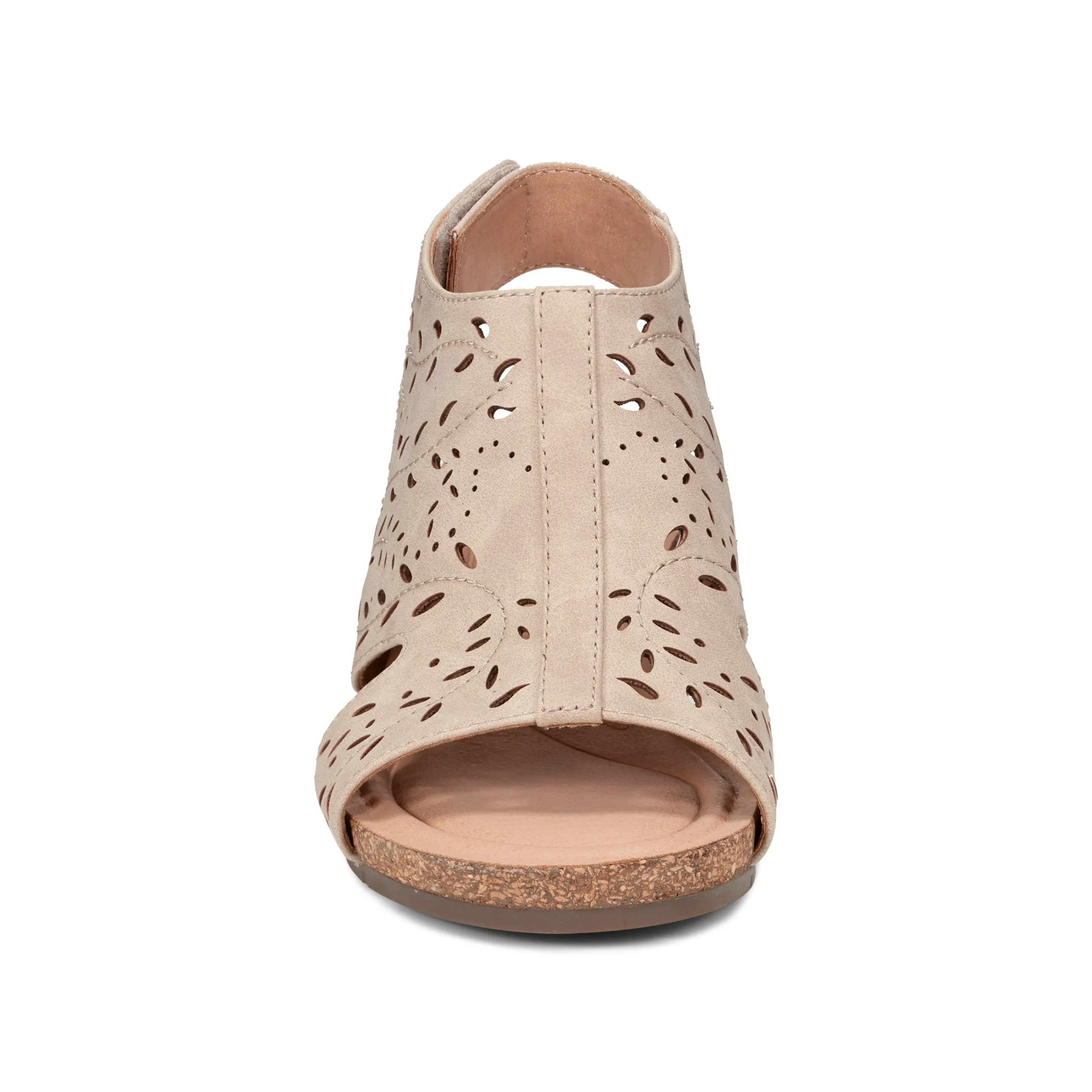 Halin Round Toe Casual Slingback Wedge Sandals Outdoor Travel