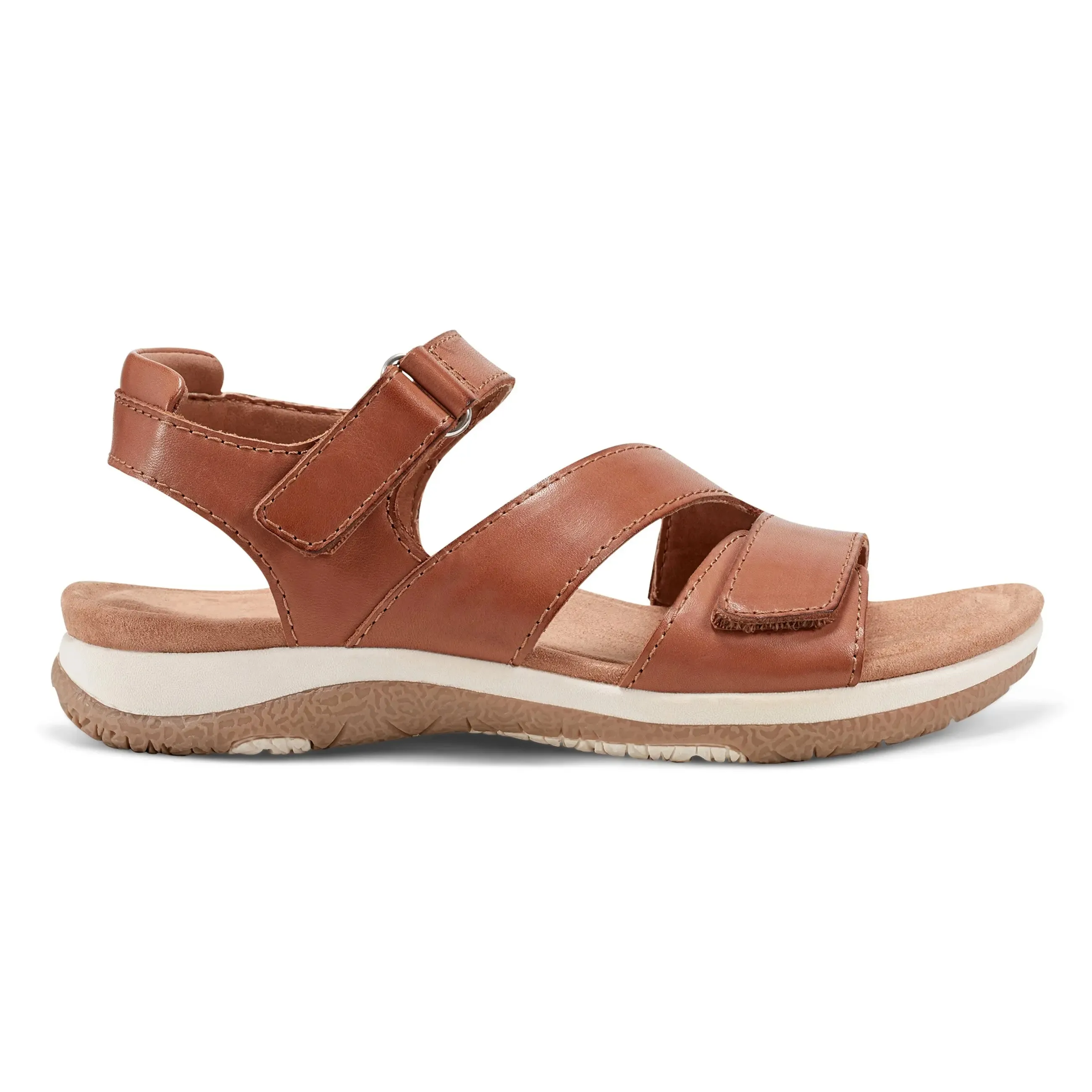 Sureal Casual Strappy Round Toe Flat Sandals Sleek Footwear