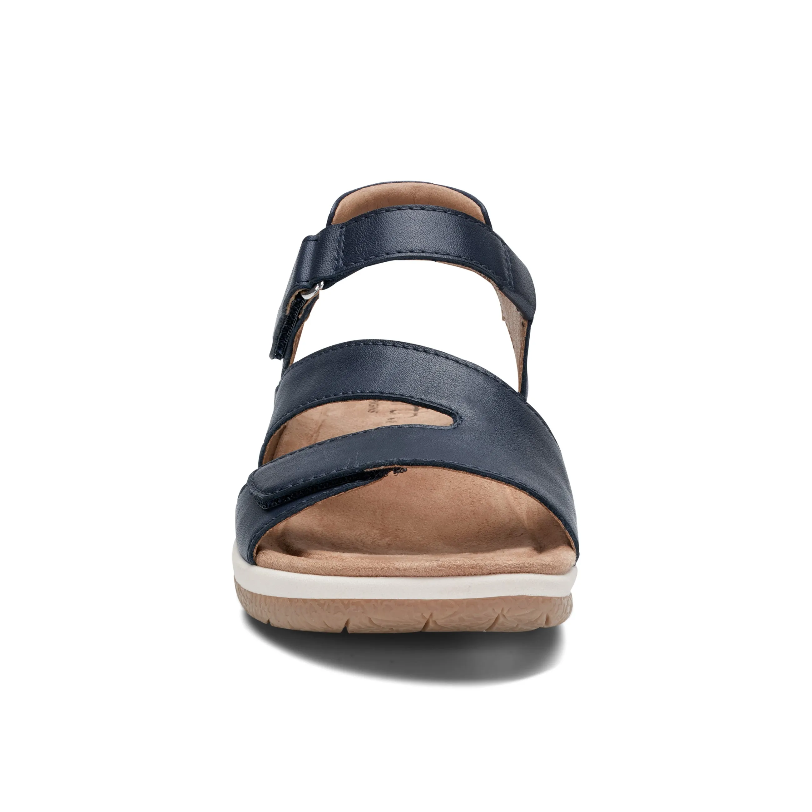 Sureal Casual Strappy Round Toe Flat Sandals Wide fit