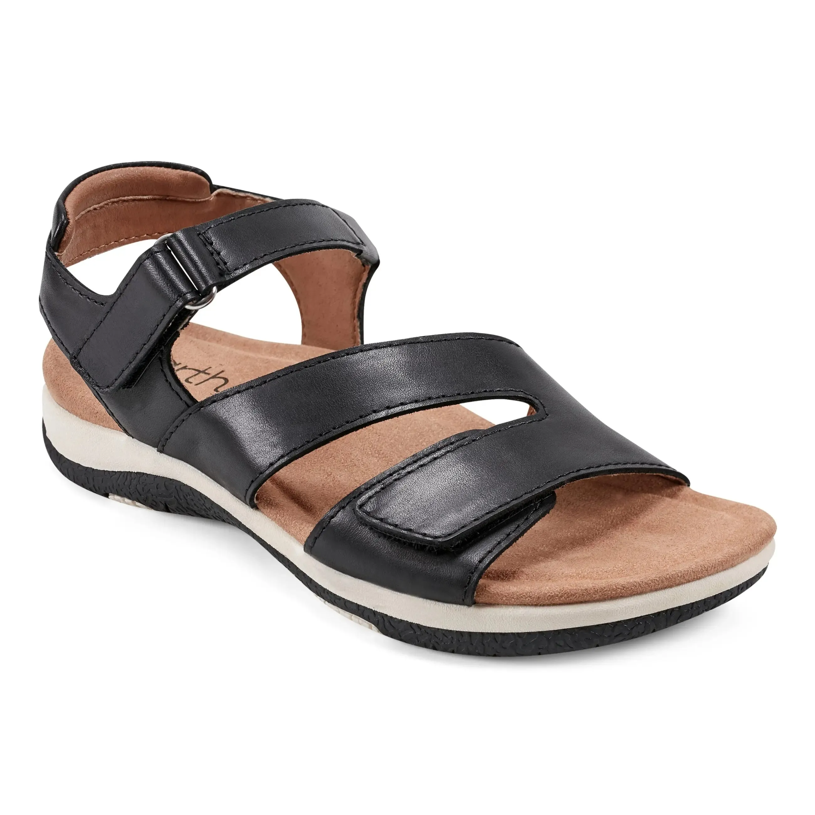 Step Easy Sureal Casual Strappy Round Toe Flat Sandals