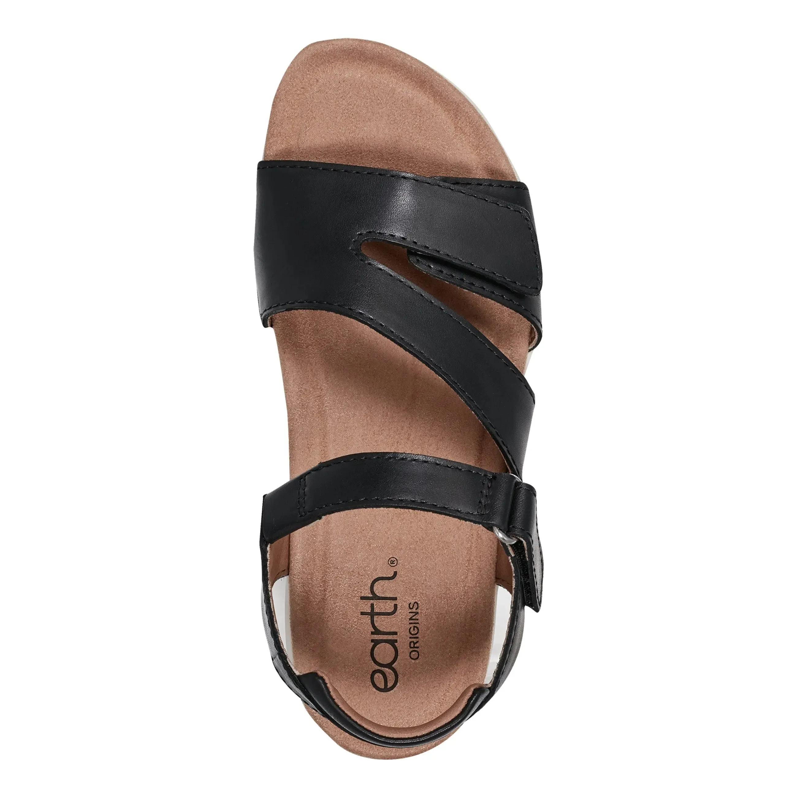 Sureal Casual Strappy Round Toe Flat Sandals Cruise Wear