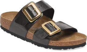 All Season Comfort Shoes Smooth Comfort Sandals Sydney Luxe Buckle Narrow