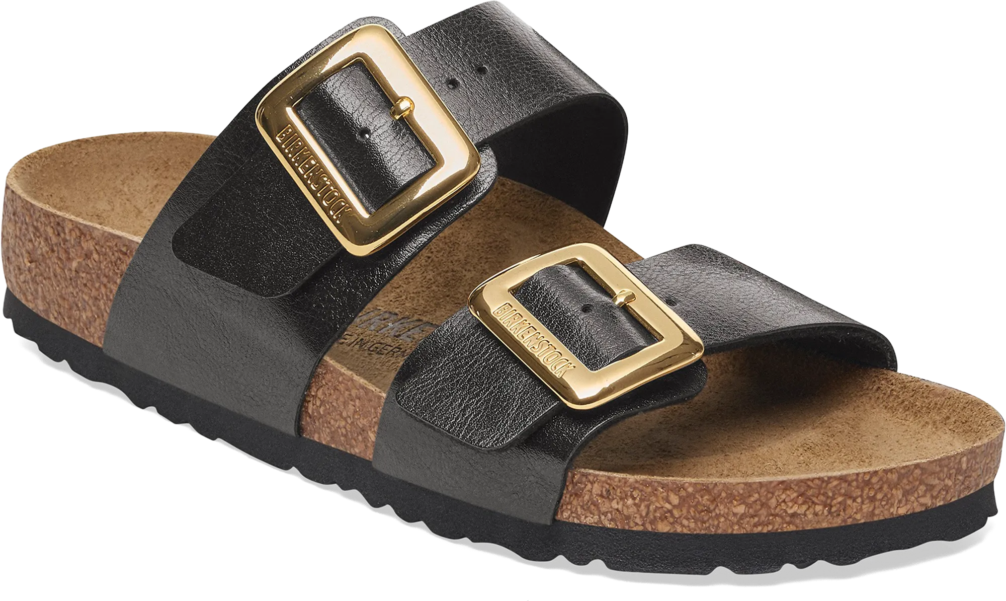 All Season Comfort Shoes Smooth Comfort Sandals Sydney Luxe Buckle Narrow