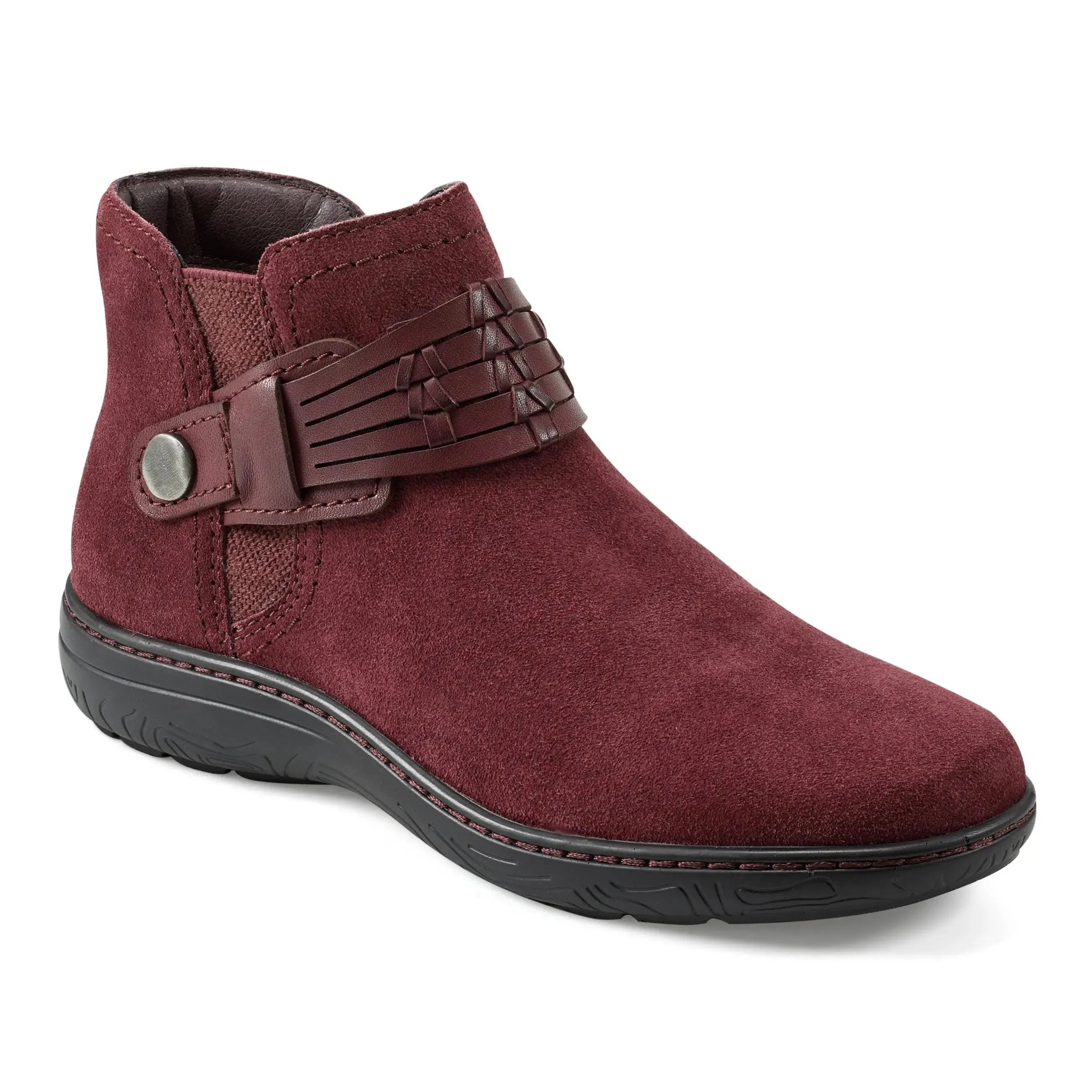 Durable Sole Non-Slip Grip Synal Flat Casual Booties