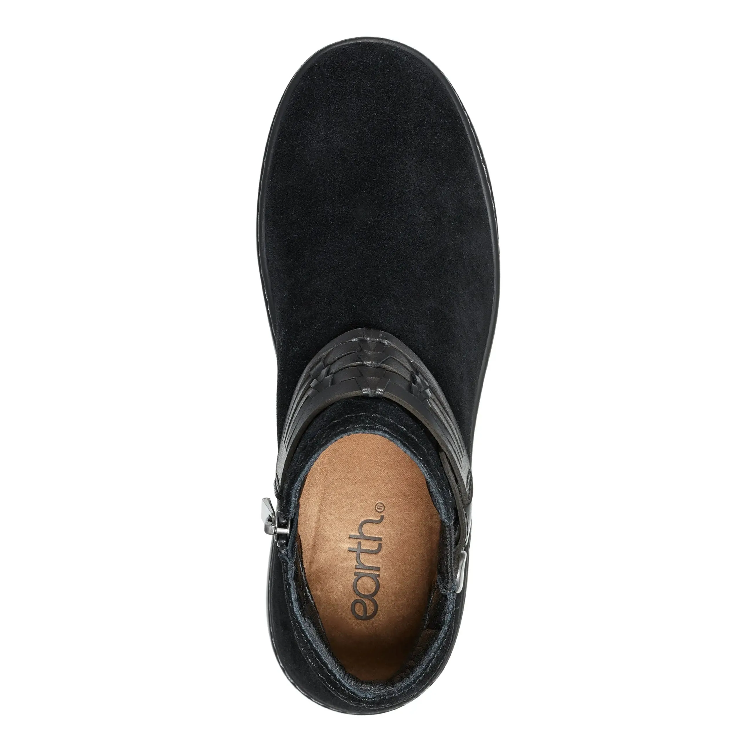 Synal Flat Casual Booties Low Profile Windy Weather Quick Pull