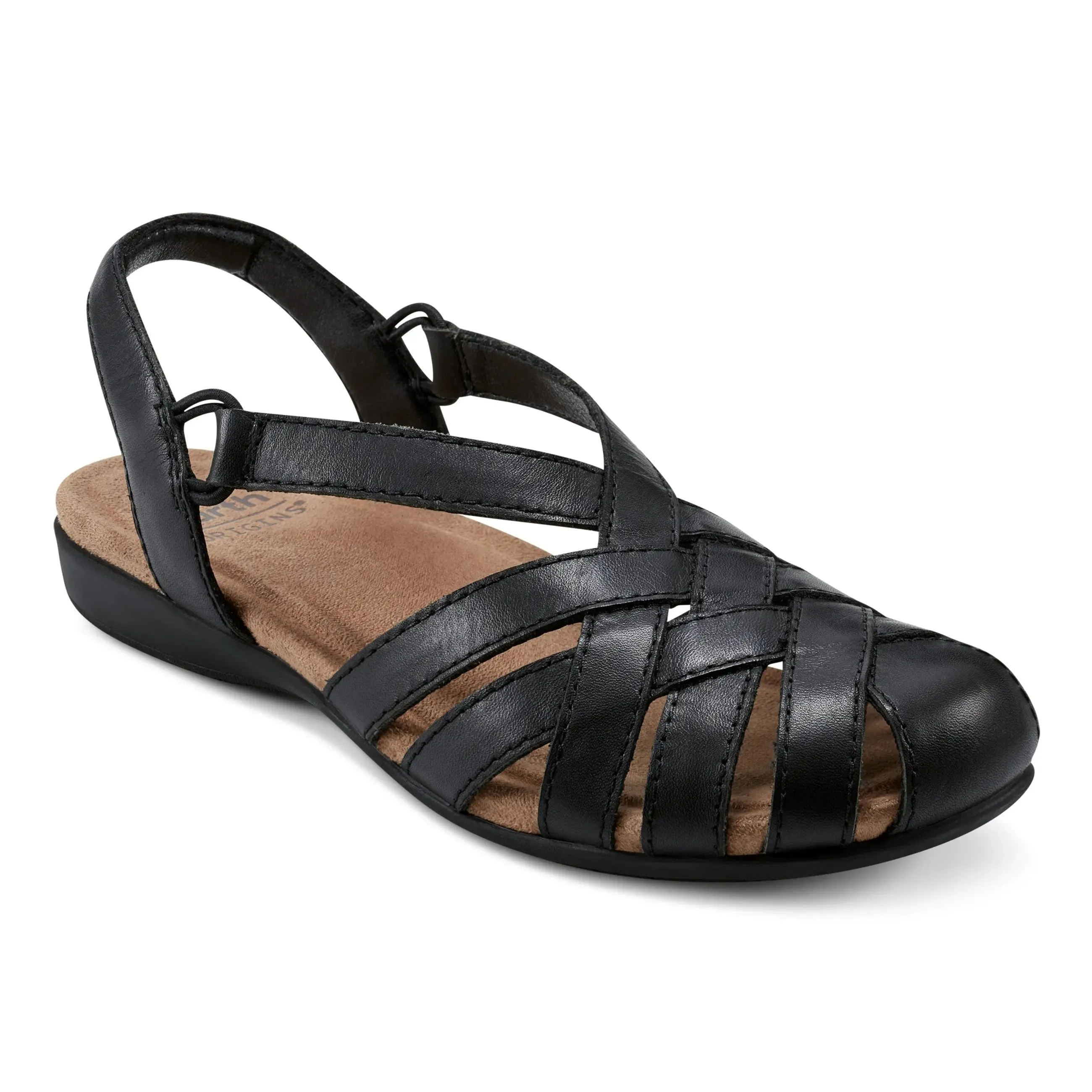 Berri Woven Casual Round Toe Slip-on Sandals Effortless Feel Smooth Steps