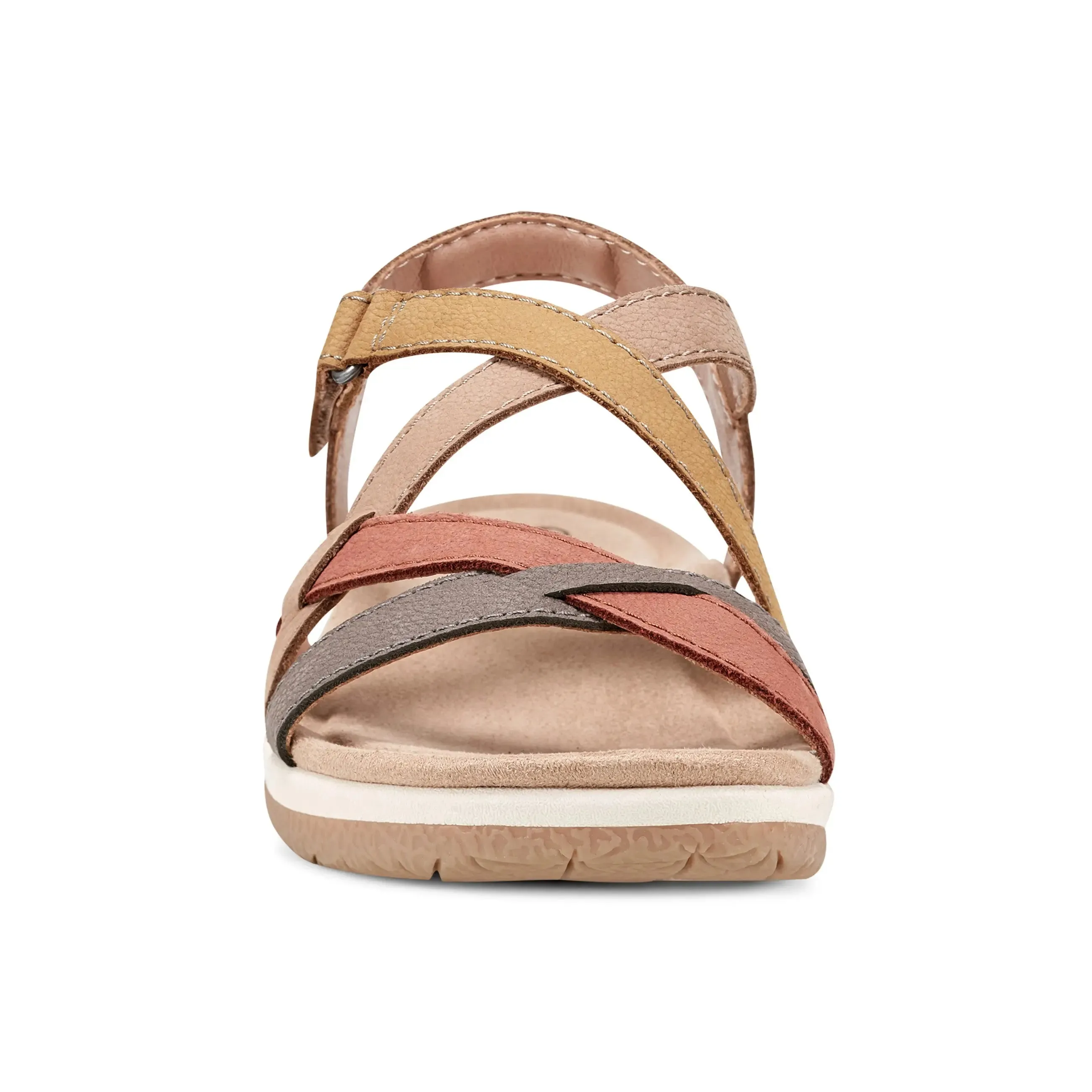 Feel Fresh Sterling Casual Strappy Round Toe Flat Sandals
