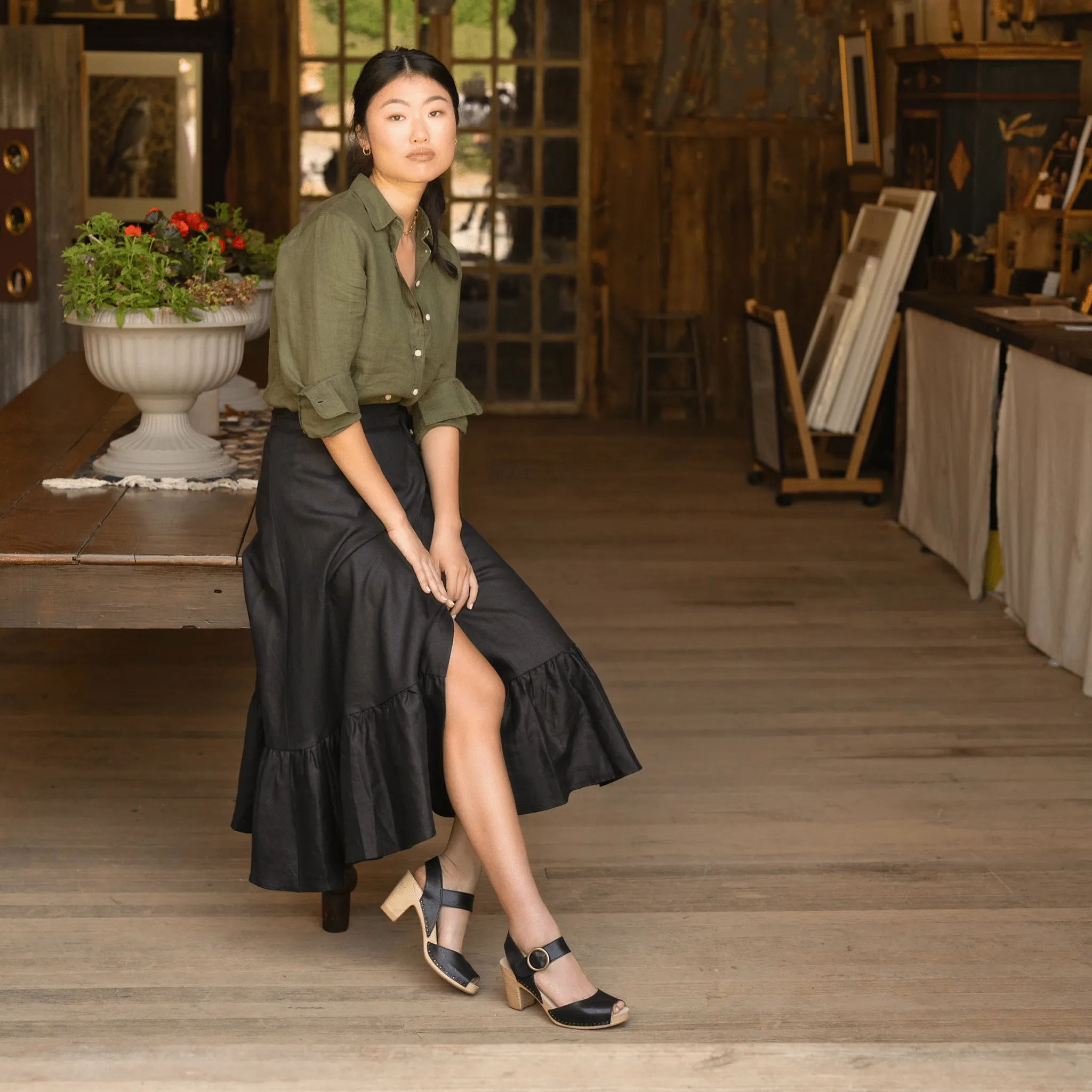 Tamra | Pull Up | Black - Sandals - Dansko