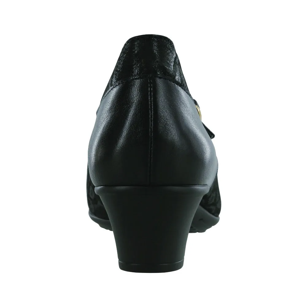 Isabel - Black / Snake Sturdy Shade Gloss Line