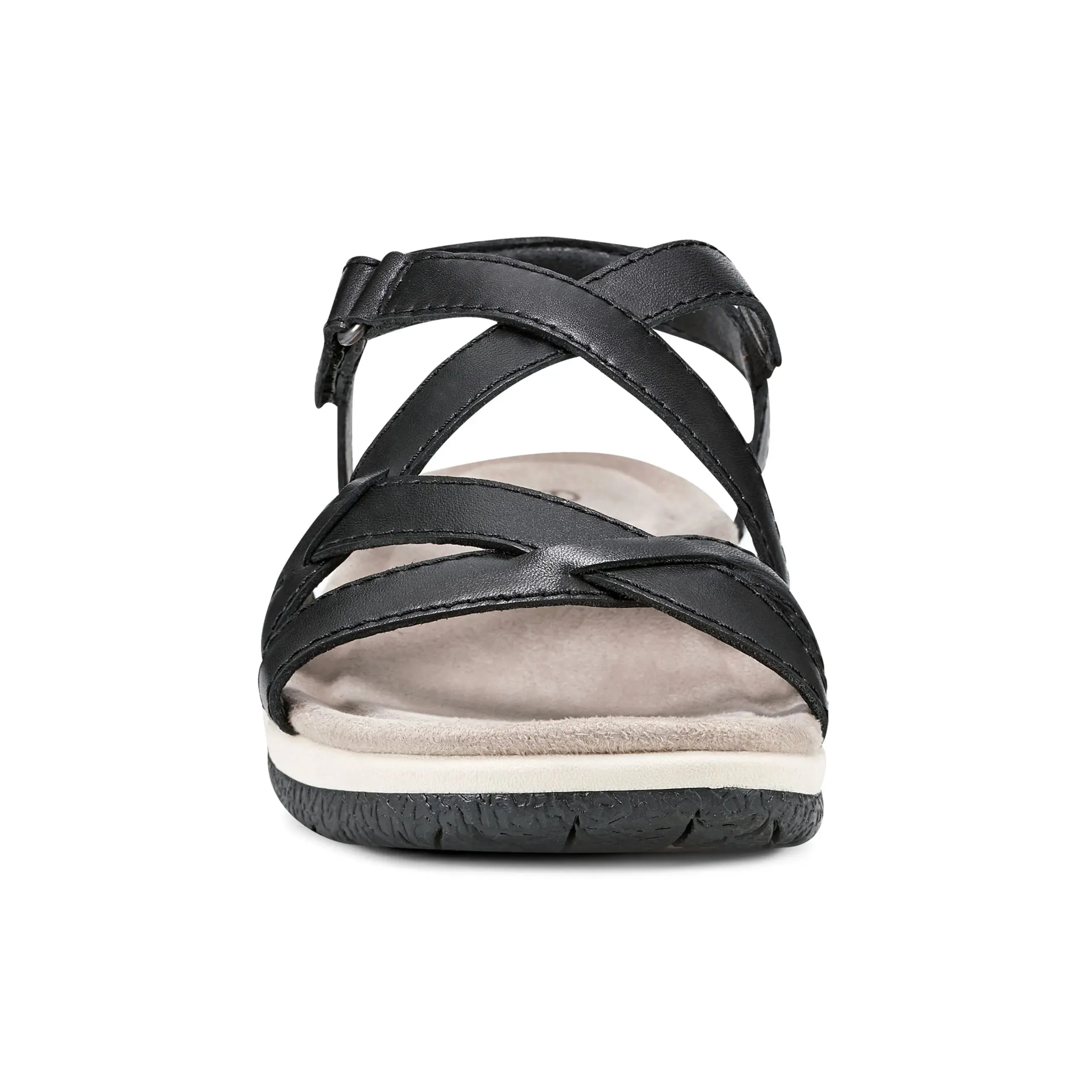 Sterling Casual Strappy Round Toe Flat Sandals Beach-ready Footwear Chic Sandals for Every Day