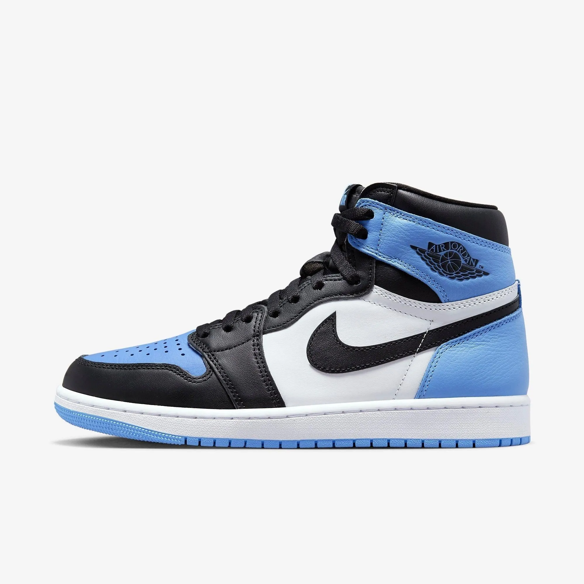 Signature grip (Men's) Air Jordan 1 Retro High OG 'UNC / University Blue Toe' (2023) DZ5485-400