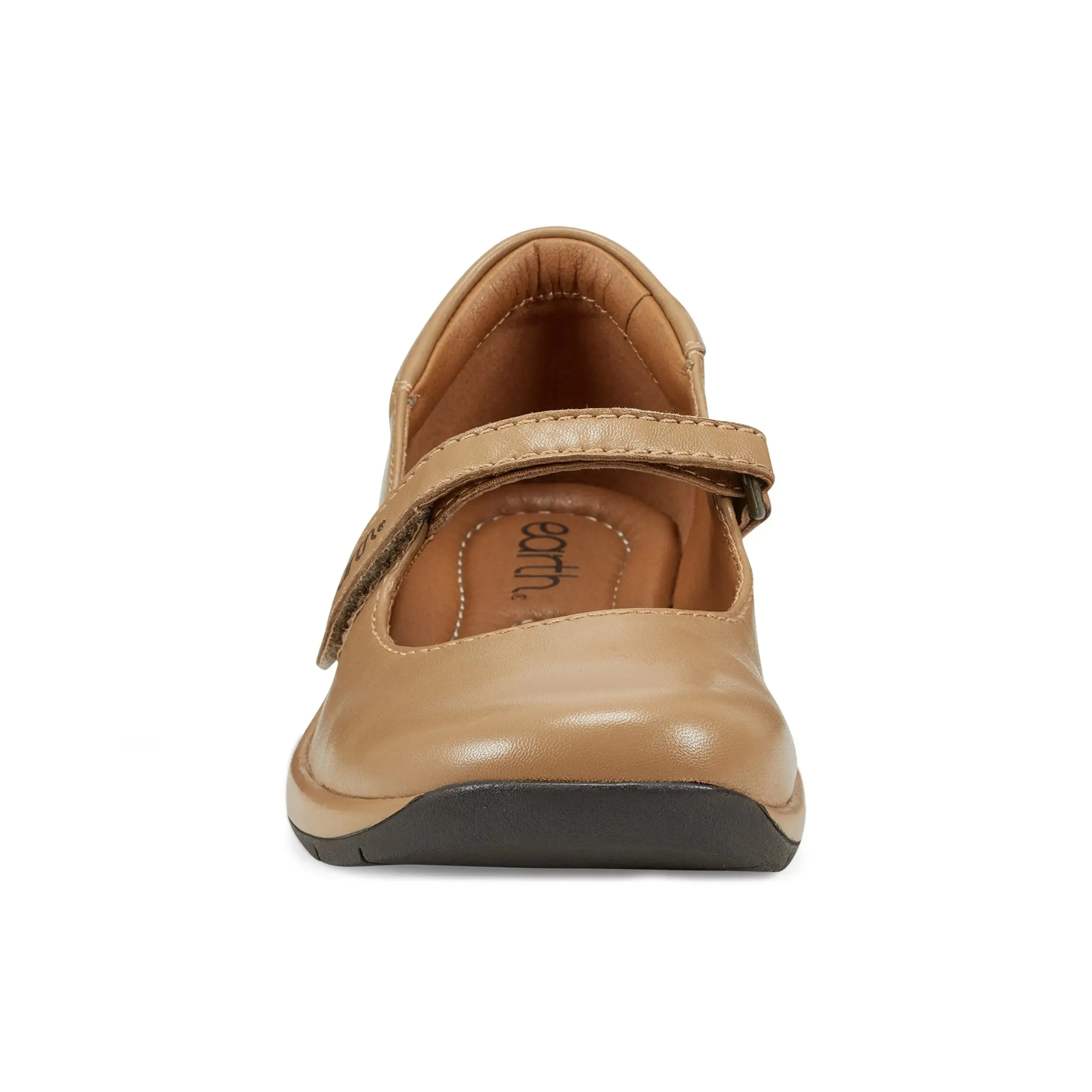 Bride Glow Tose Lug Sole Square Toe Casual Ballet Flats