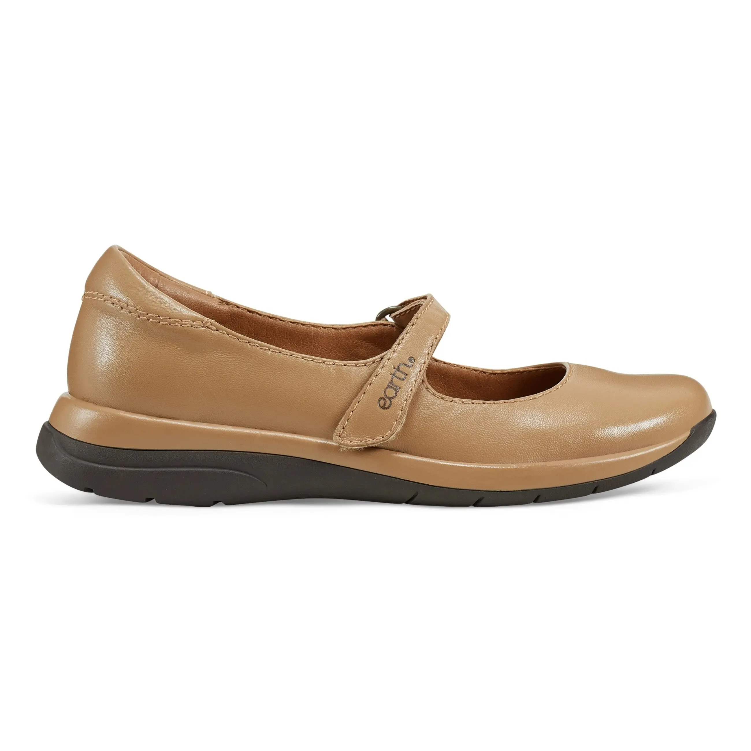 Easy-to-Wear Shoes Tose Lug Sole Square Toe Casual Ballet Flats
